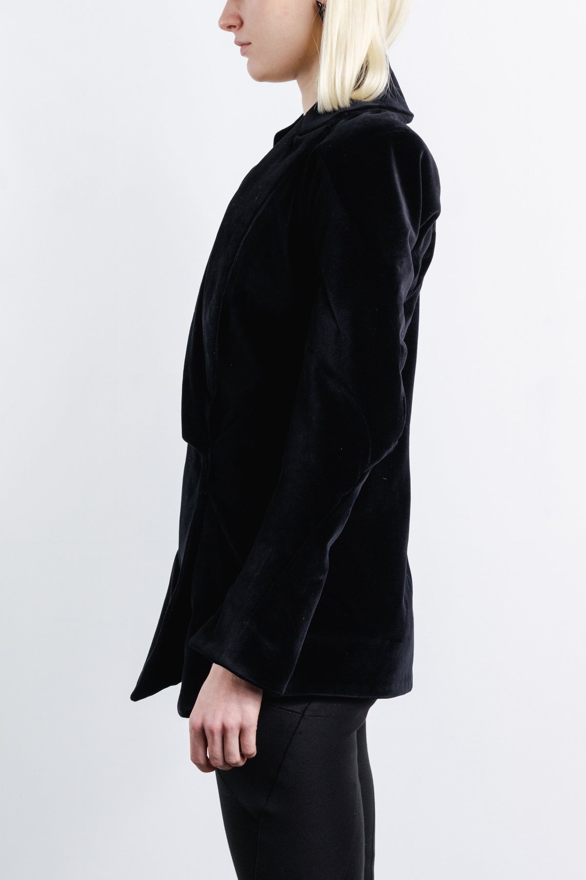 DISTORTION SHORT BLAZER