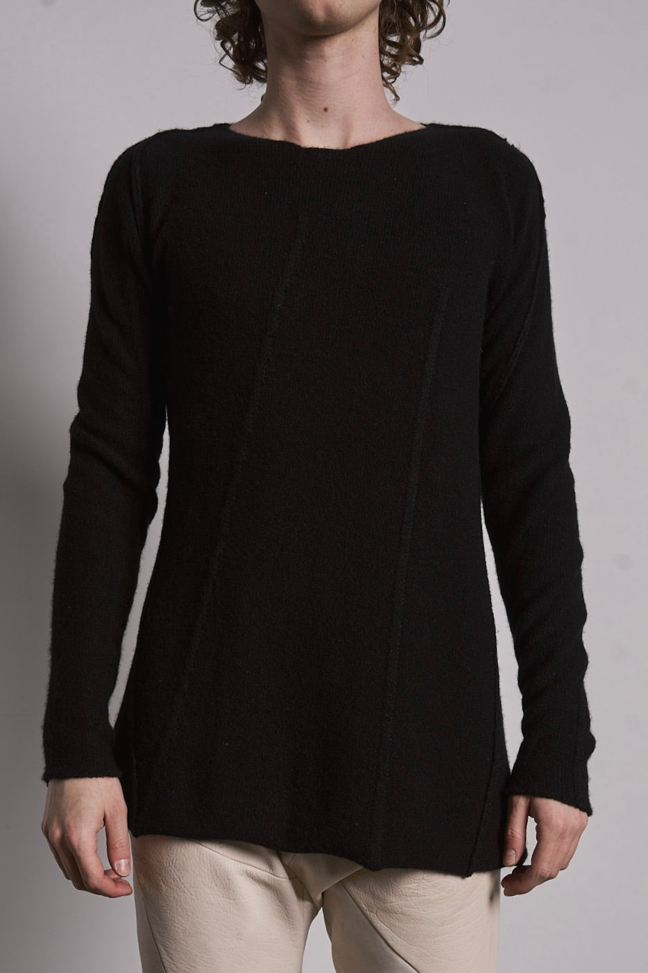 DISTORTION ONE-PIECE LONG T-SHIRT
