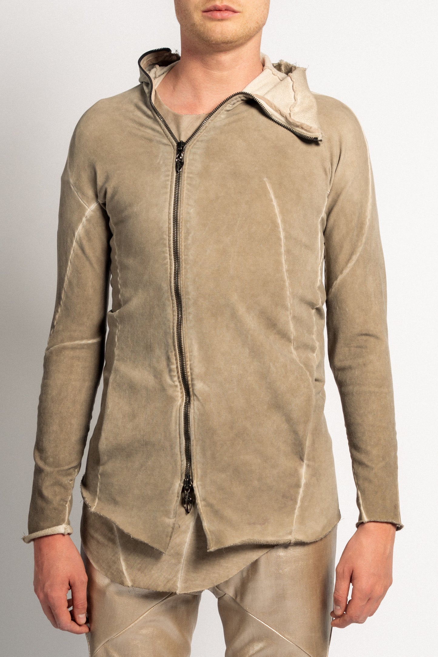 DISTORTION HOODIE ZIPPED