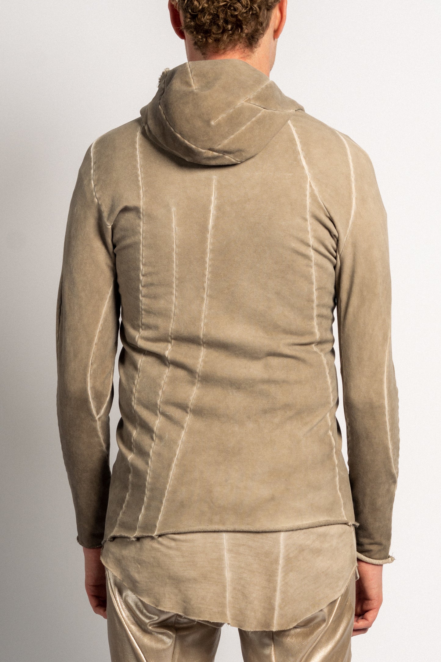 DISTORTION HOODIE ZIPPED