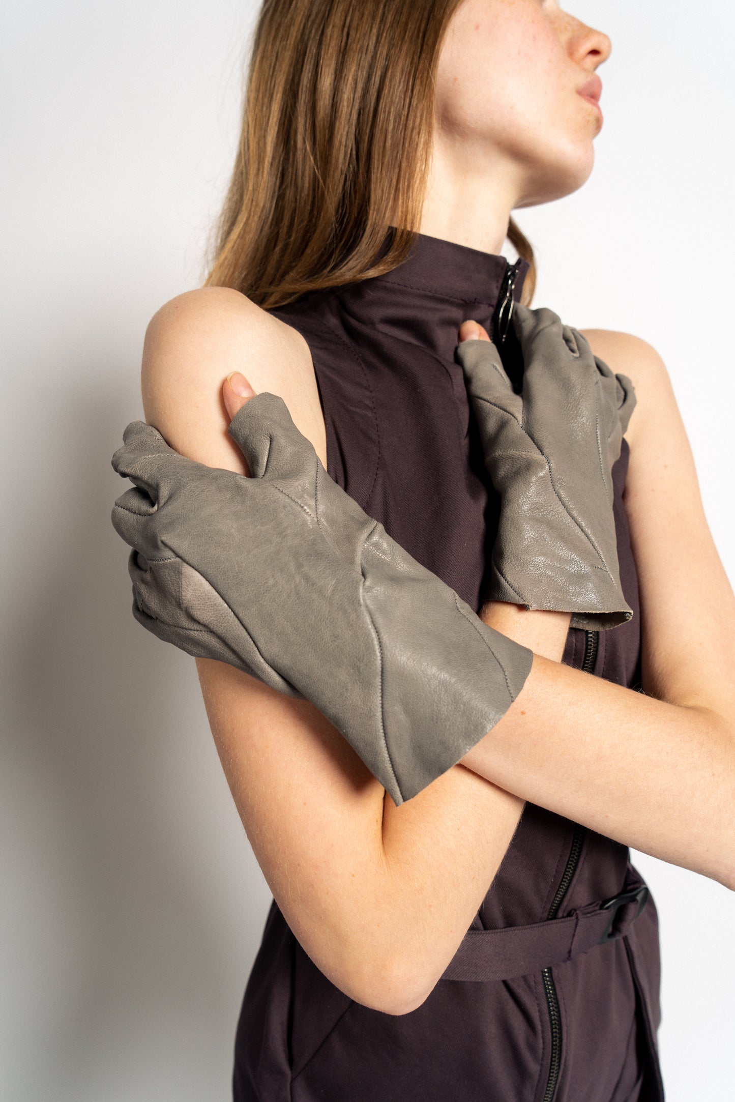 DISTORTION 5 FINGERLESS GLOVES