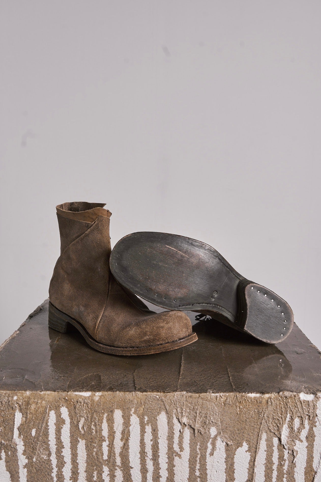 DISTORTION ANKLE BOOT