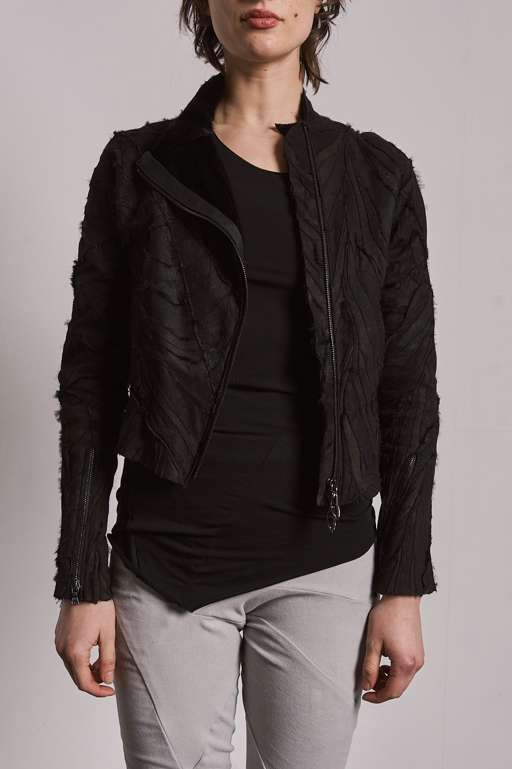 DISTORTION BOMBER JACKET