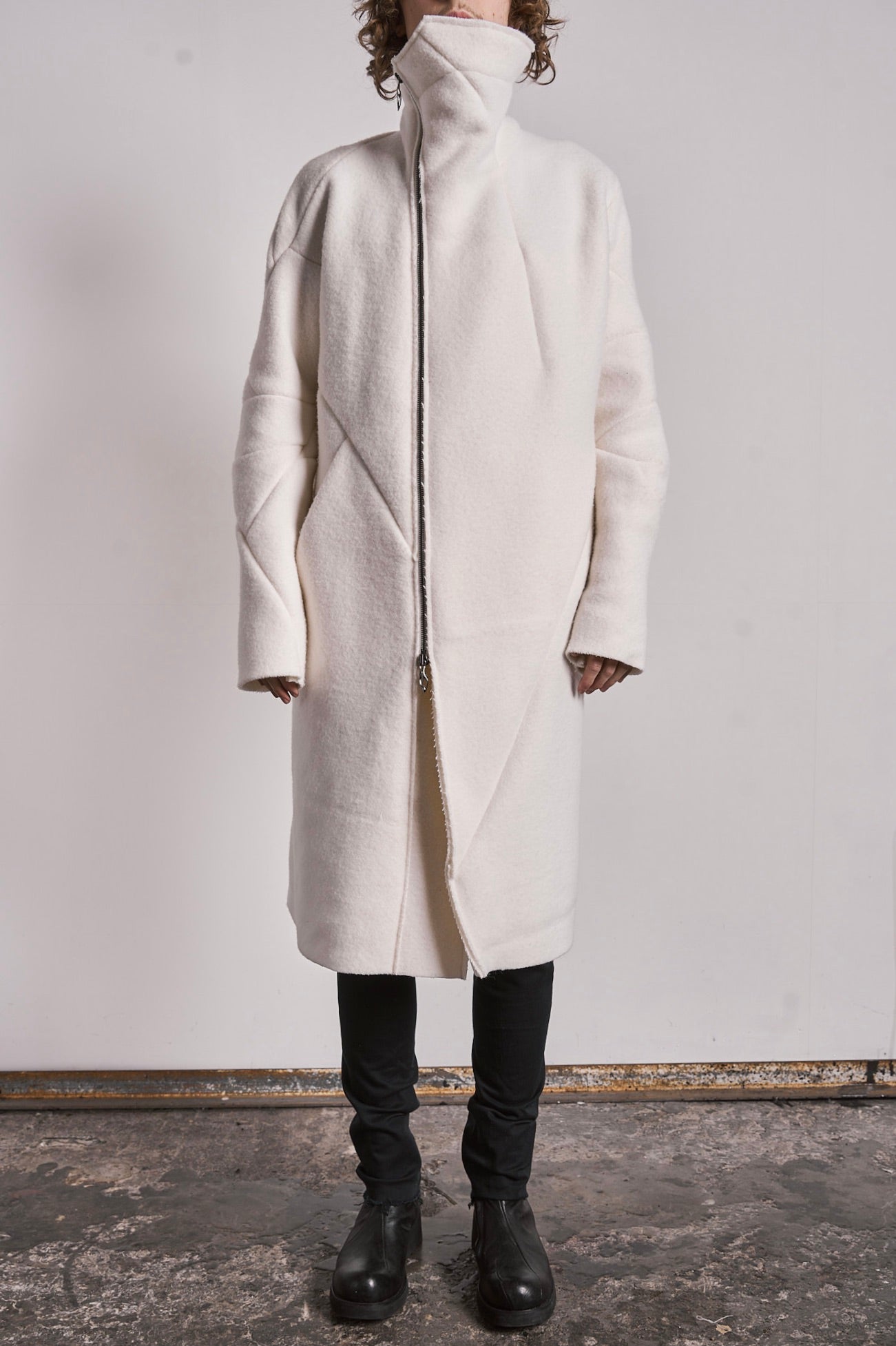 DISTORTION TRENCH COAT