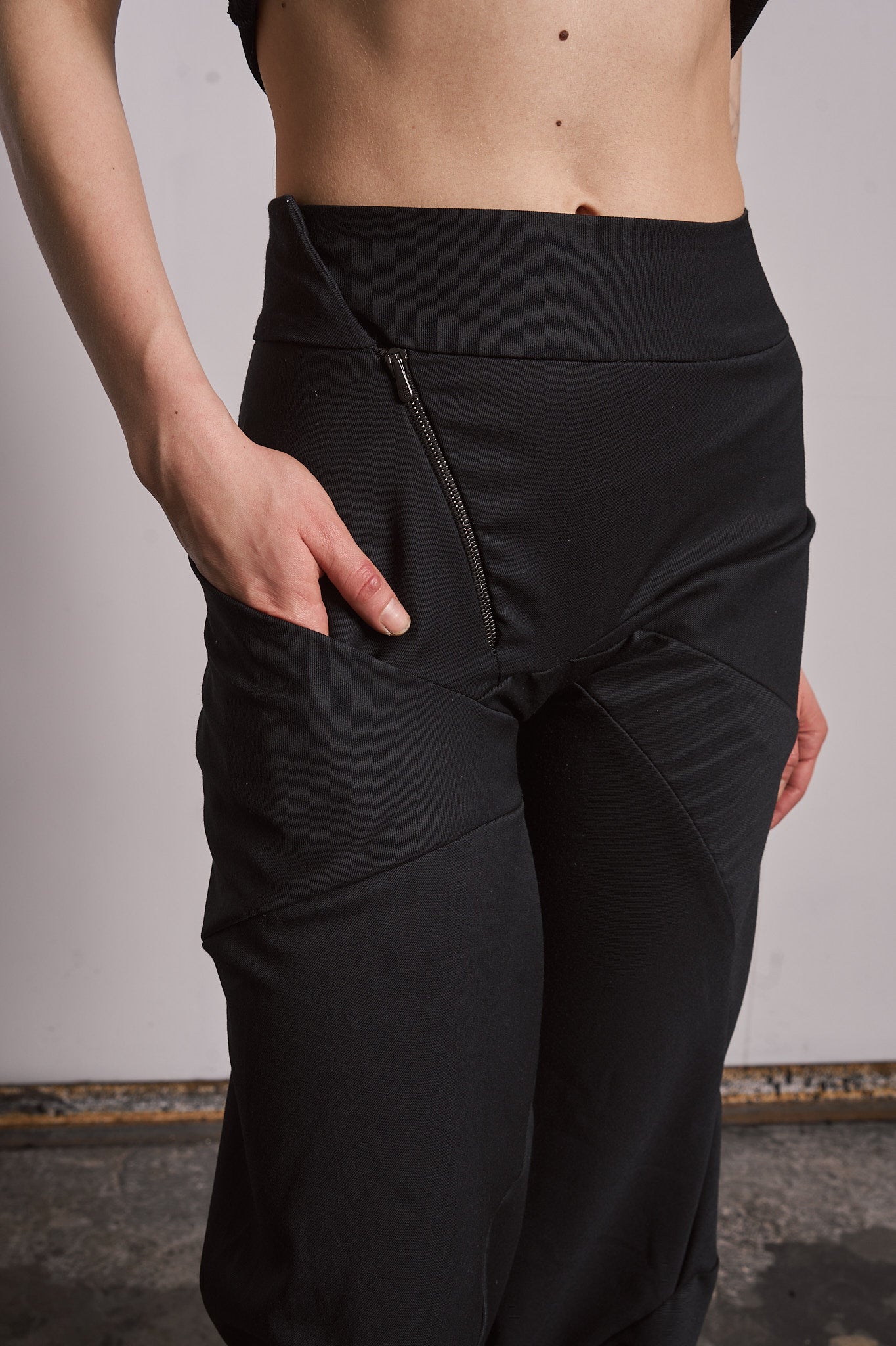DISTORTION WIDE LEG PANTS