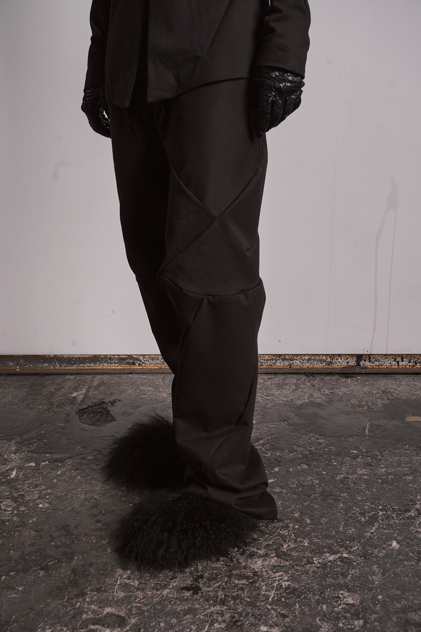 DISTORTION BAGGY PANTS