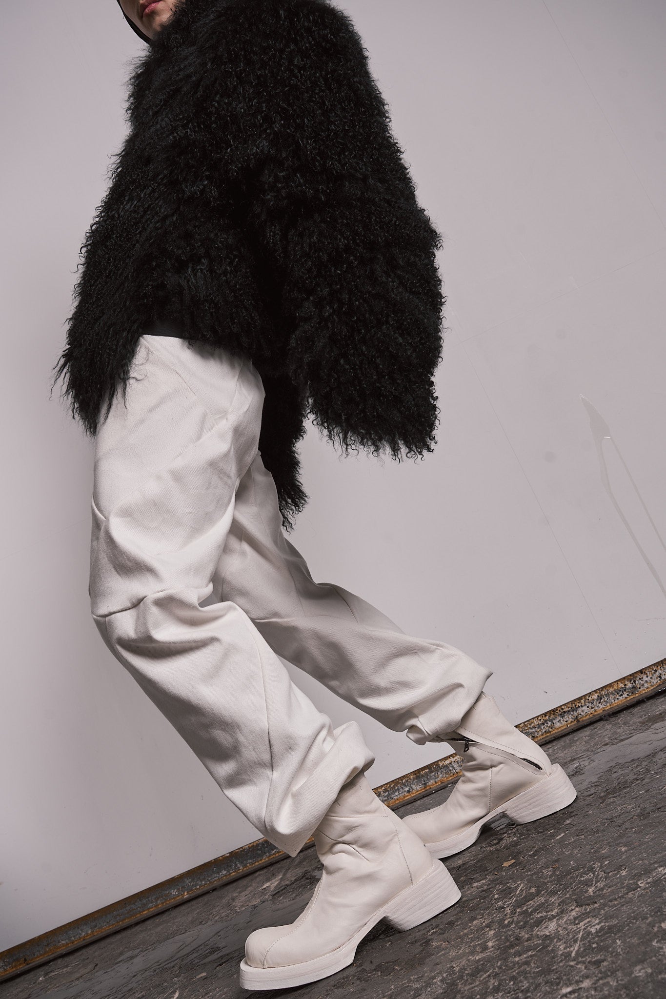 DISTORTION SCULPTURE ANKLE BOOT