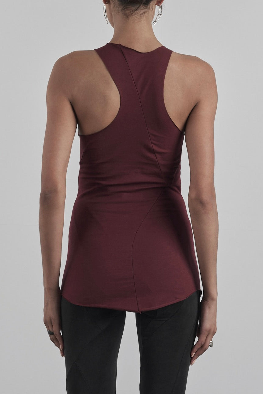 DISTORTION FITTED TANK TOP – Tanktop, LEON EMANUEL BLANCK