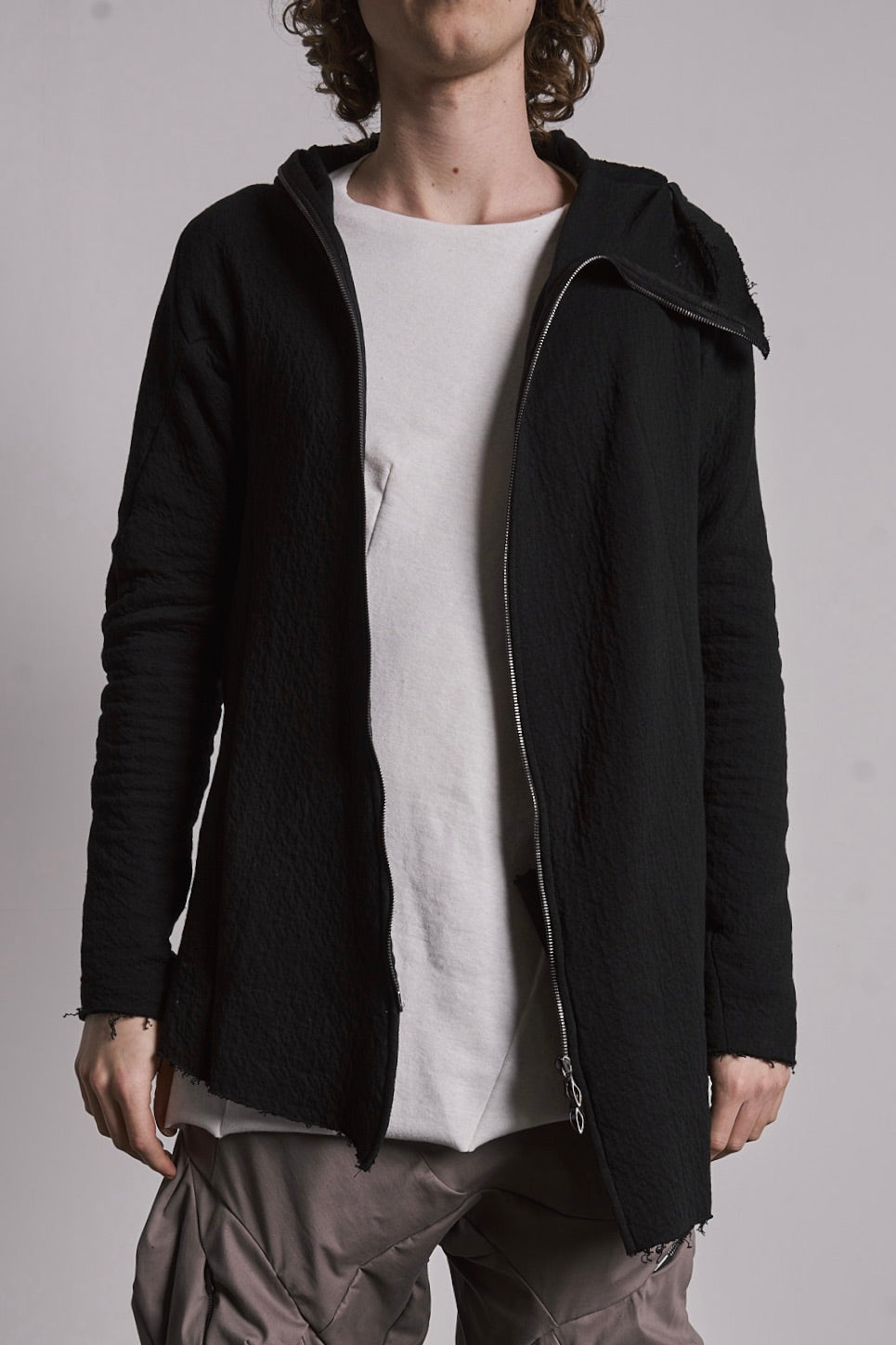 DISTORTION HOODIE ZIPPED