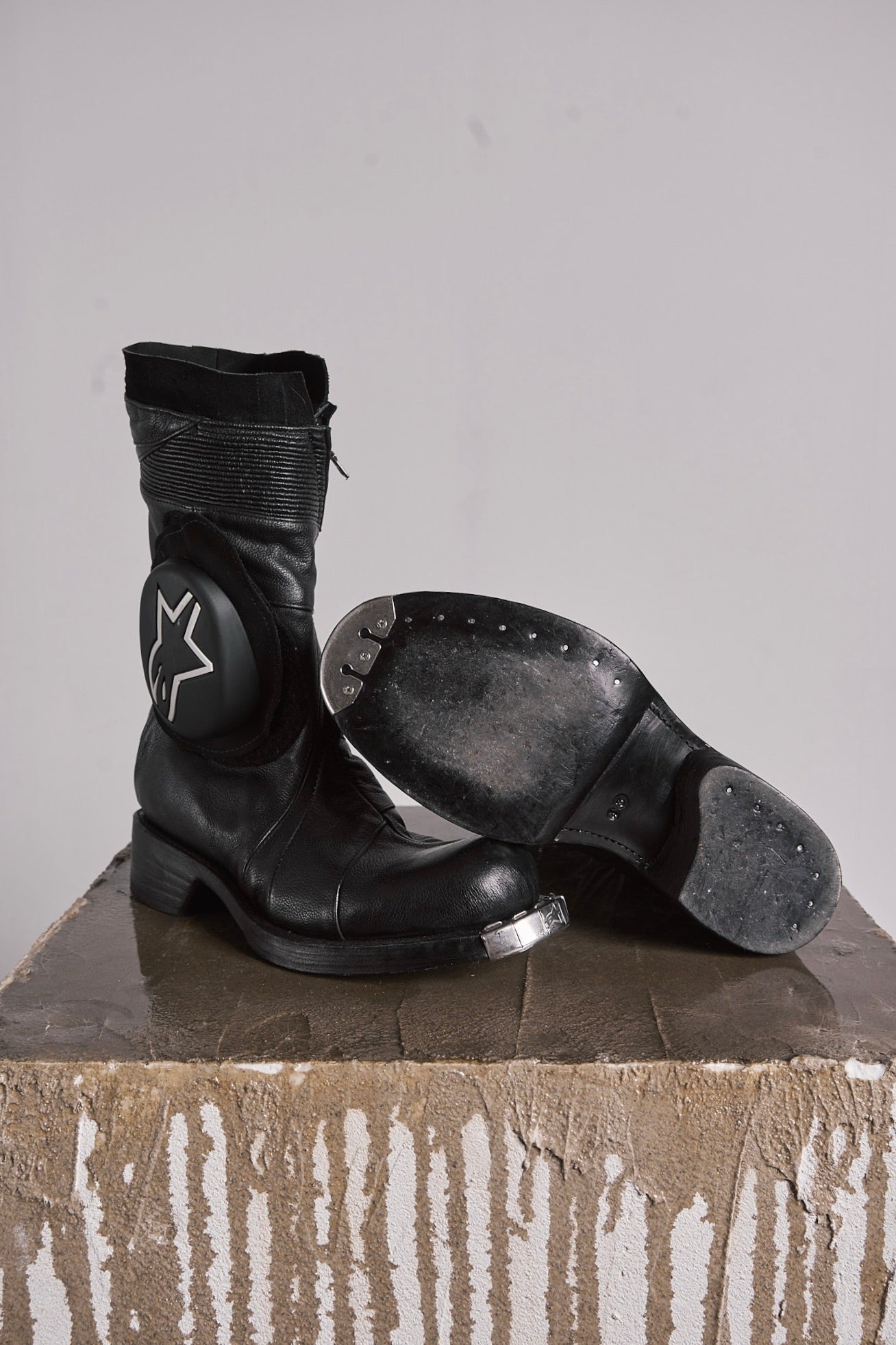 DISTORTION TALL BOOT RSRV