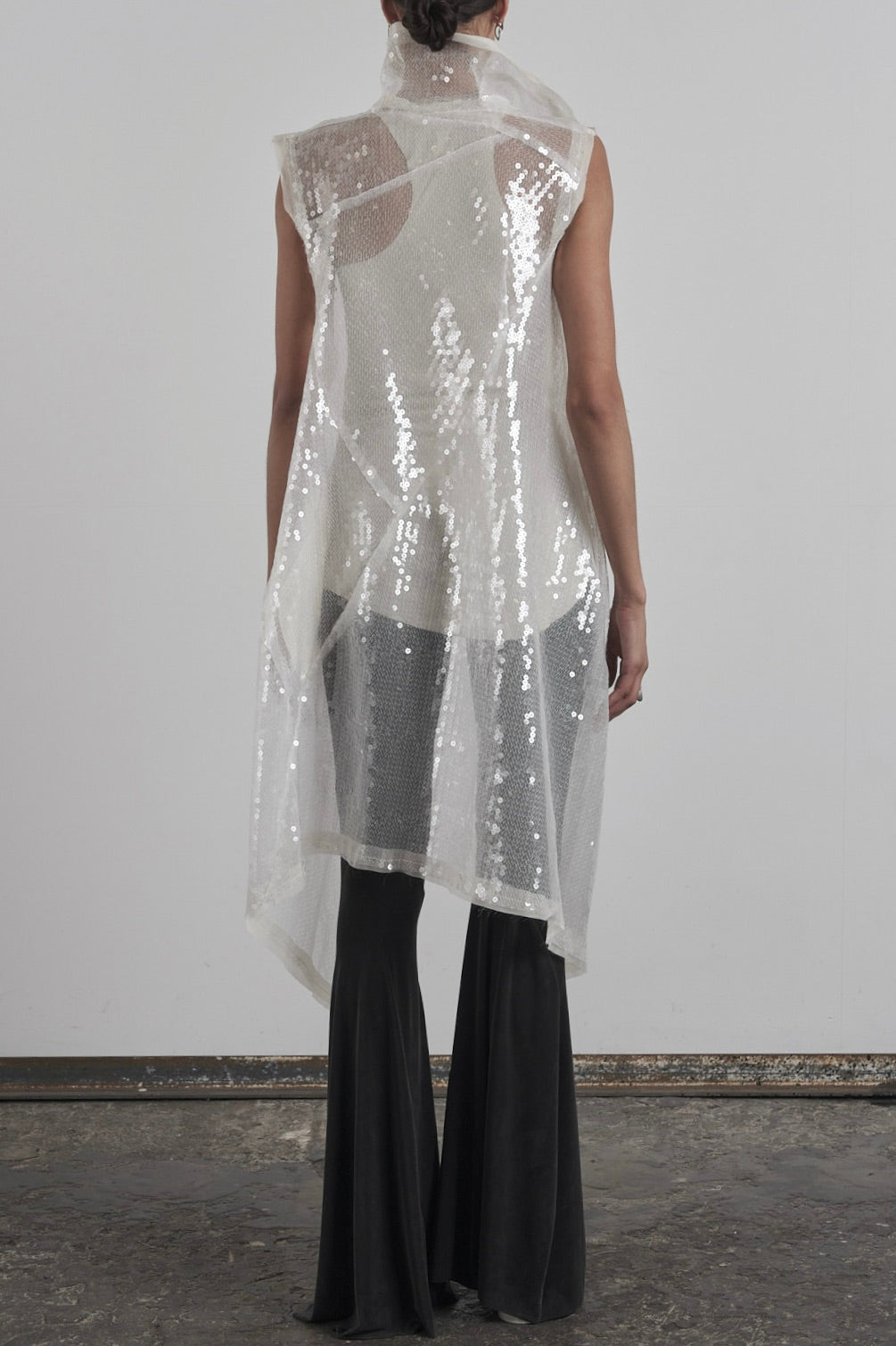 DISTORTION WRAP CARDIGAN – Cardigan, LEON EMANUEL BLANCK