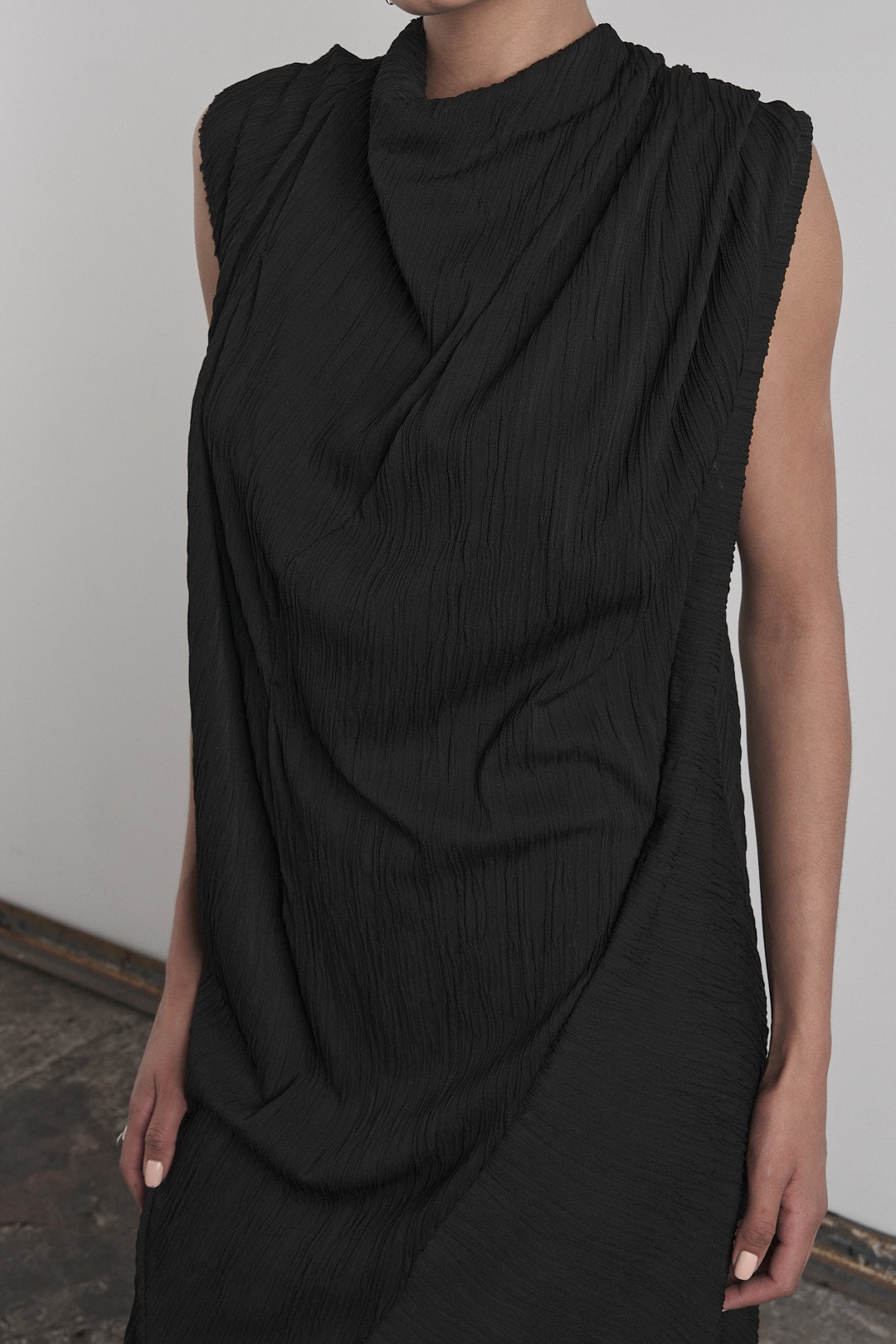 DISTORTION LONG DRESS – Dress, LEON EMANUEL BLANCK