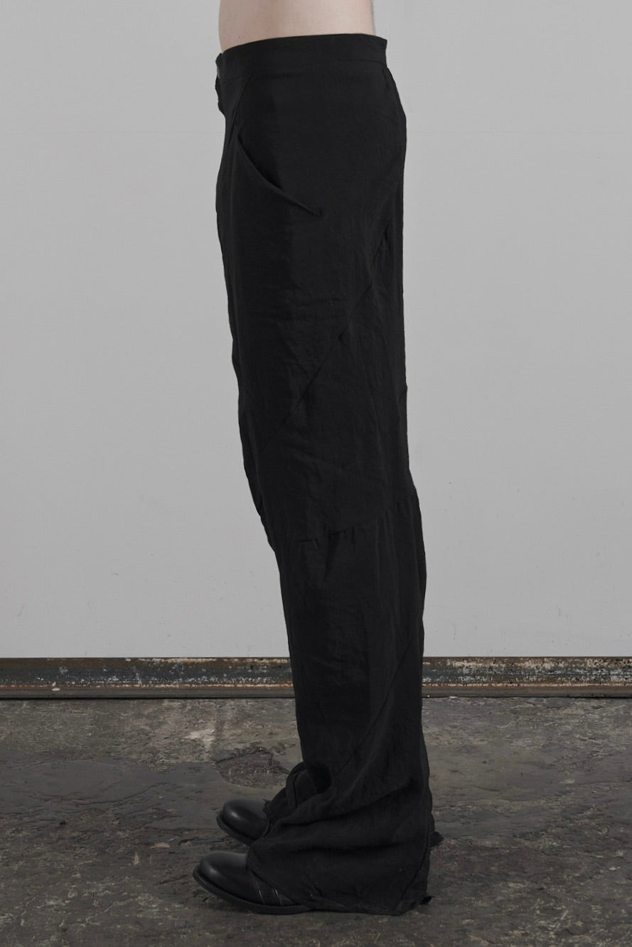 DISTORTION HIGH WAIST BAGGY PANTS – Pants, LEON EMANUEL BLANCK