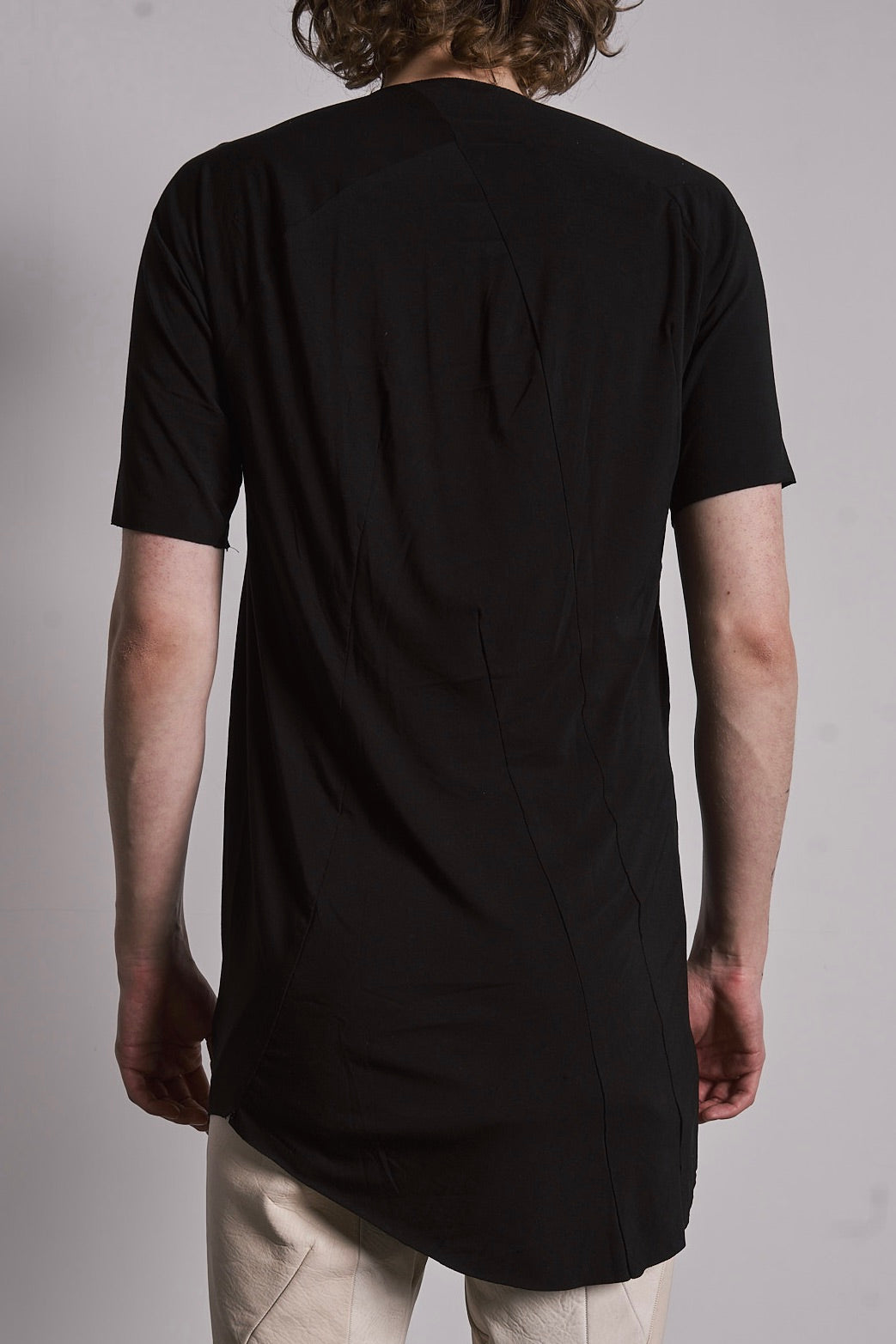 DISTORTION CURVED T-SHIRT