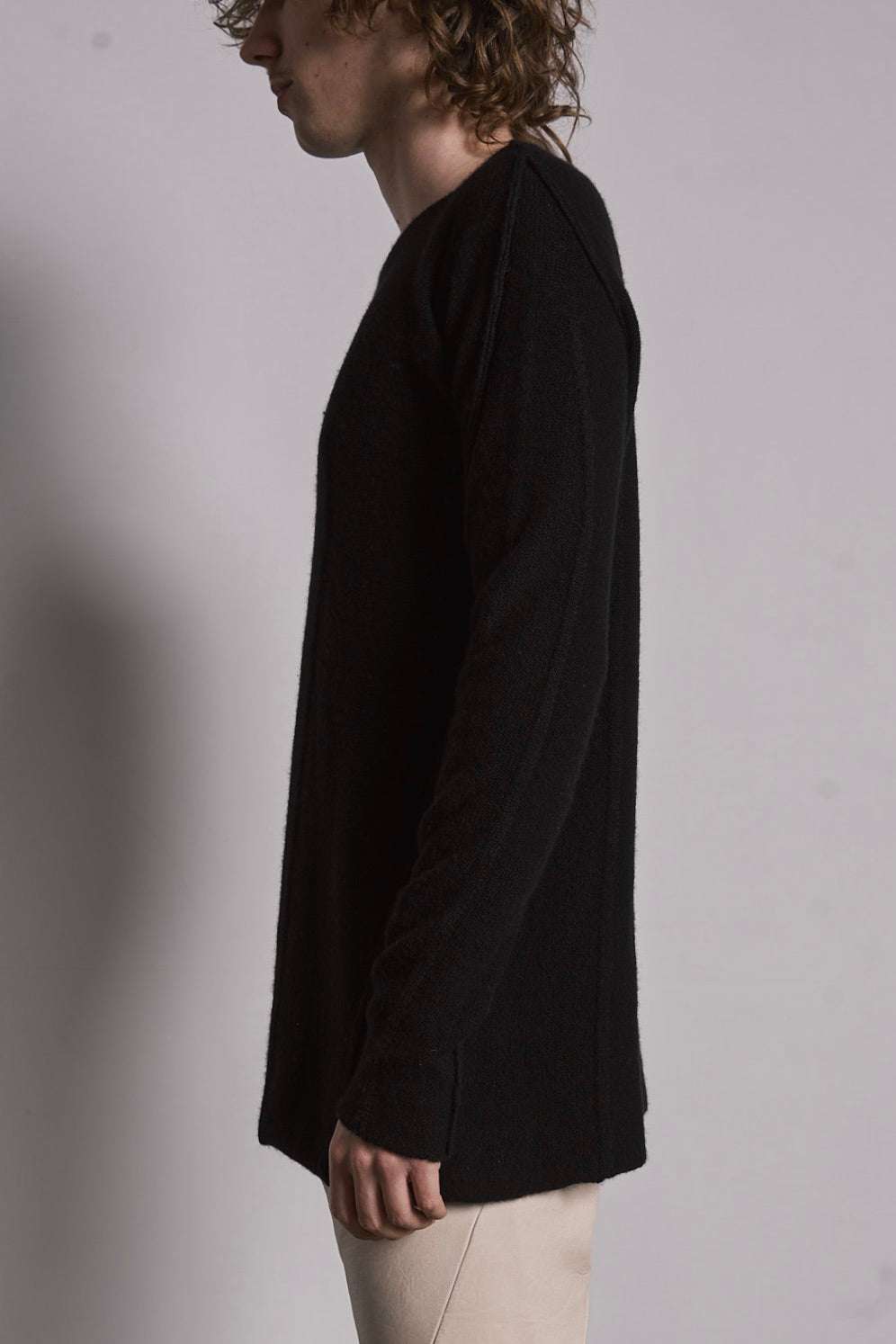 DISTORTION ONE-PIECE LONG T-SHIRT