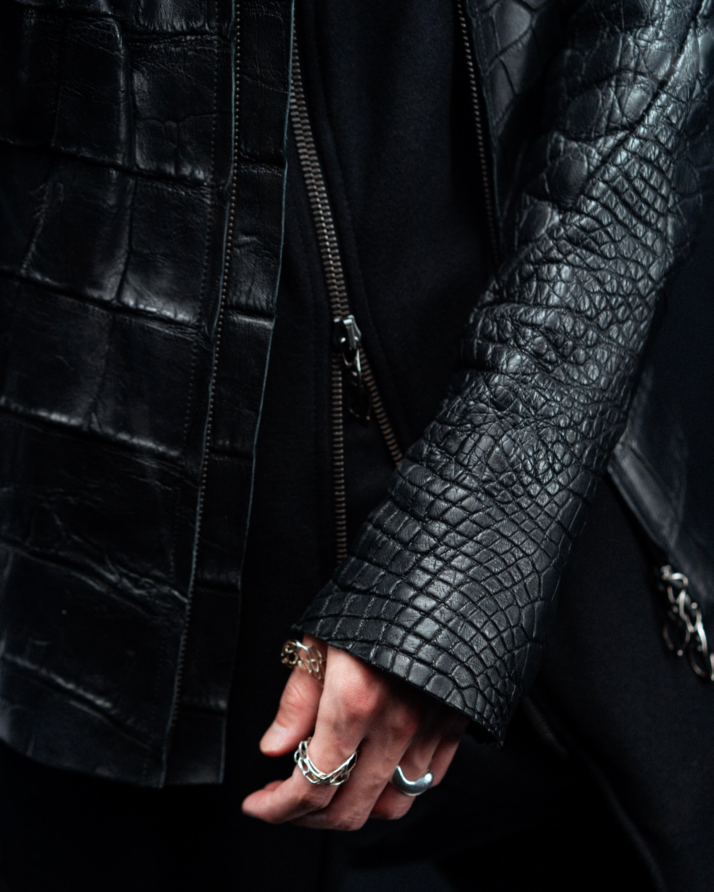 Leon Emanuel blanck ❣️DST ミドルジャケット17万6千円 Leon Emanuel blanck ❣️DST ミドルジャケット17万6