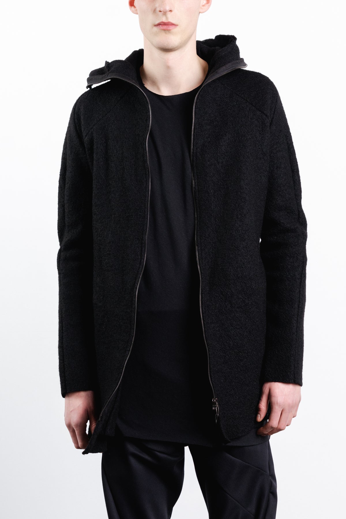 FORCED HOODIE W/ ZIP