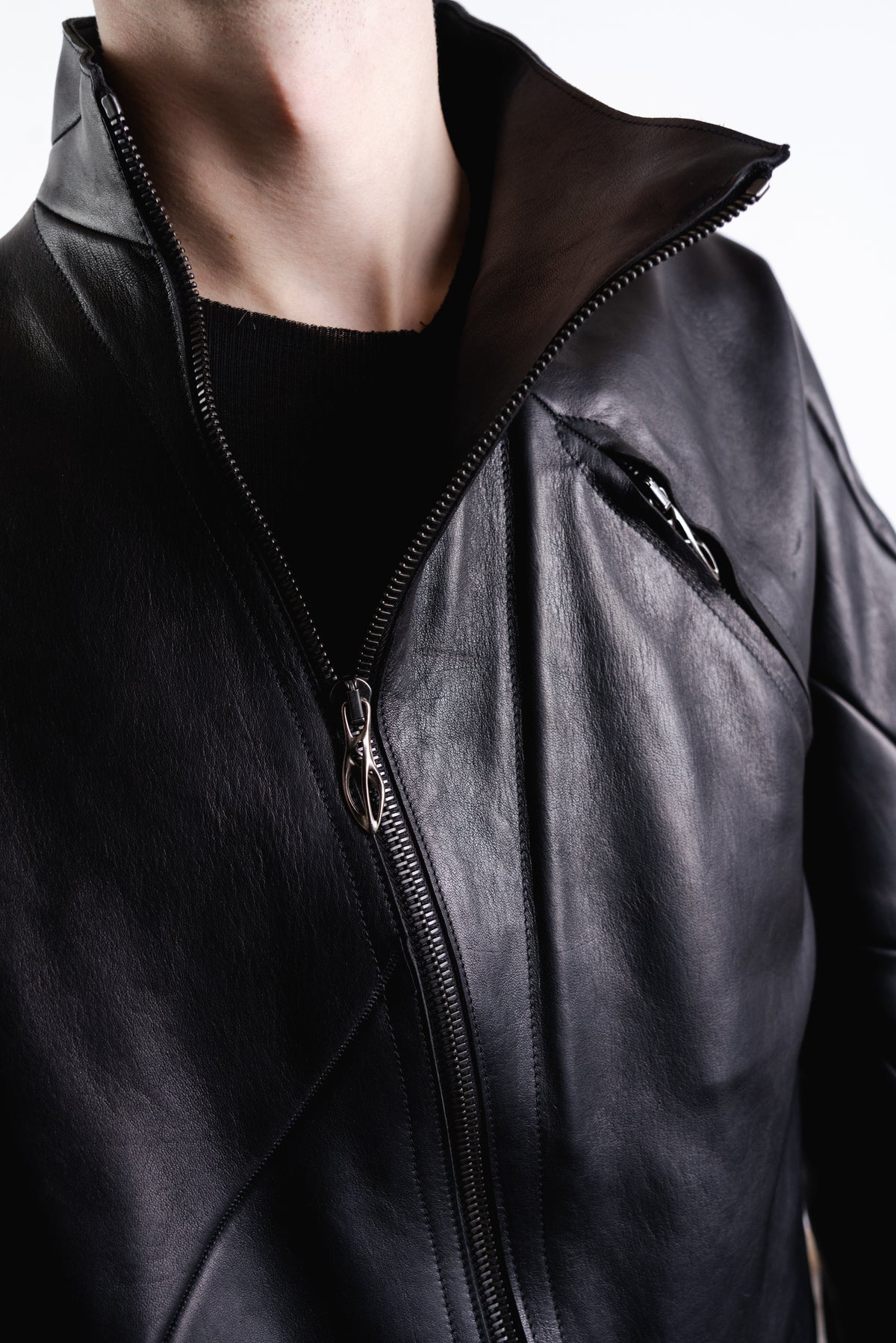 DISTORTION SHORT WIDE JACKET
