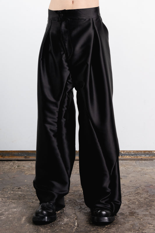 DISTORTION HIGH WAIST FOLD PANTS