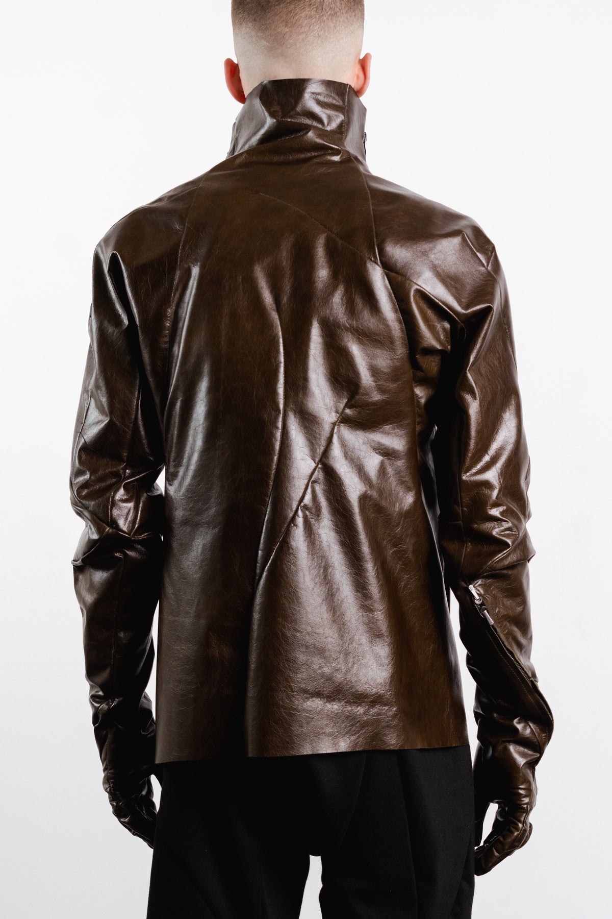 DISTORTION GLOVED STRAIT JACKET