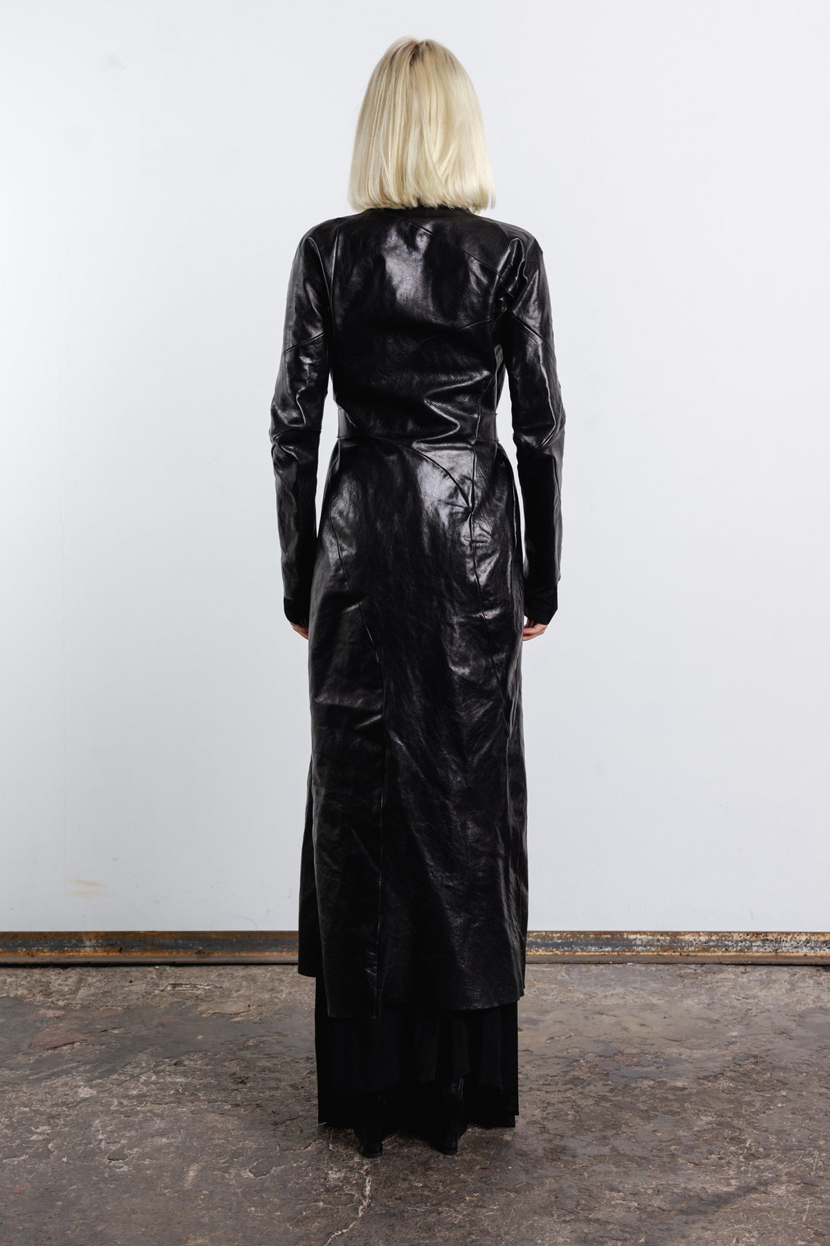 DISTORTION BIKER COAT