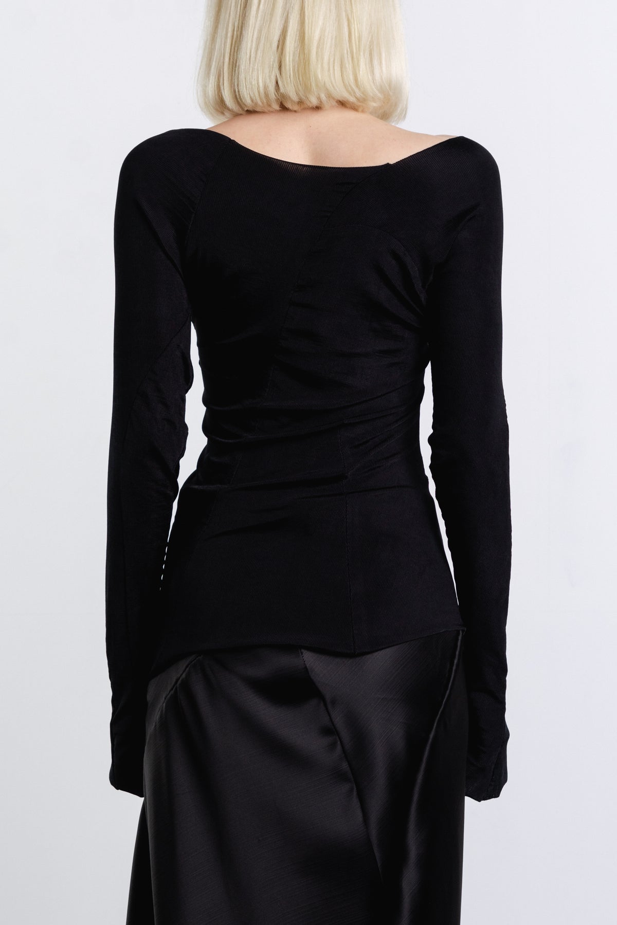 DISTORTION LONG V-SHIRT
