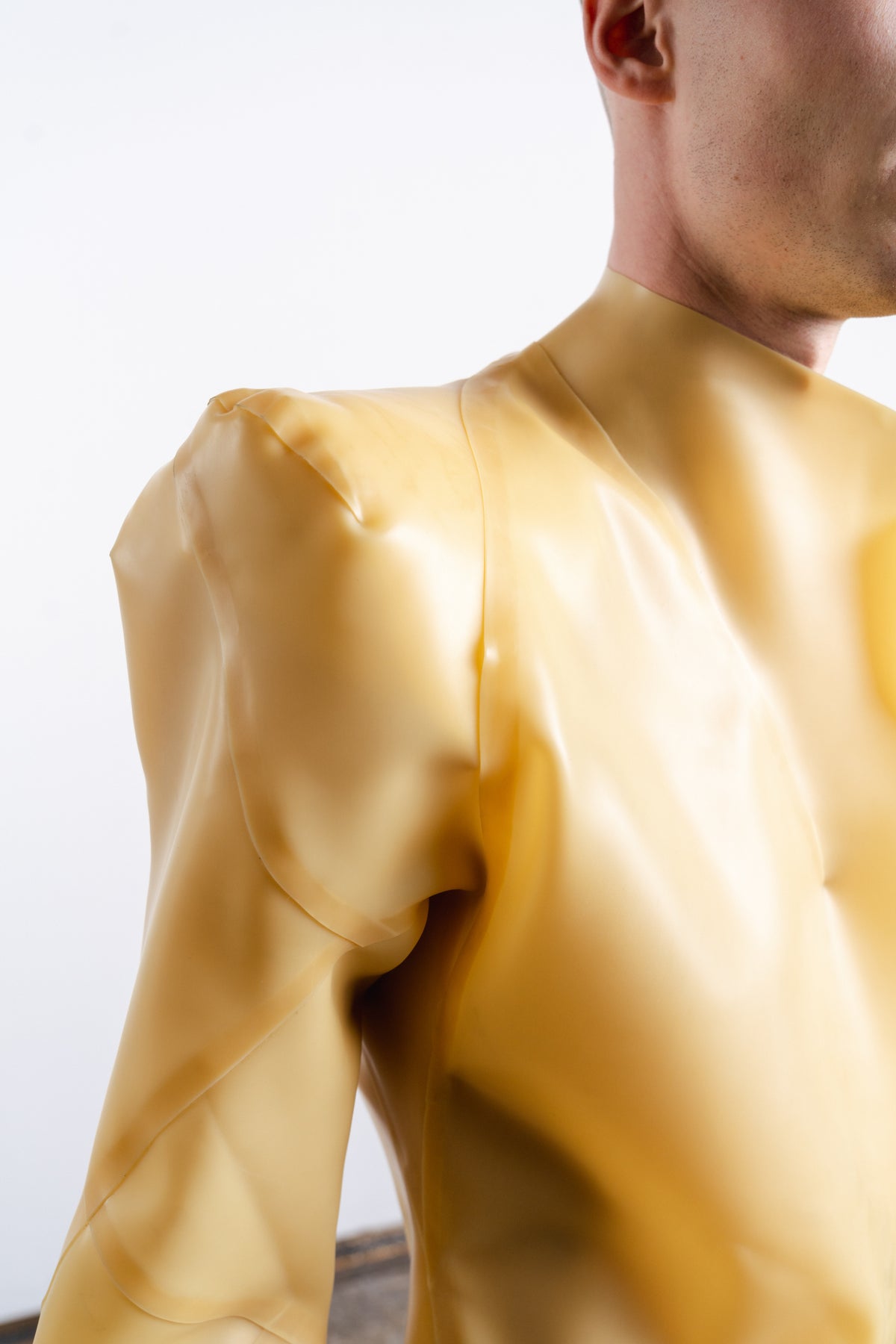 FORCED POWER SHOULDER BLAZER