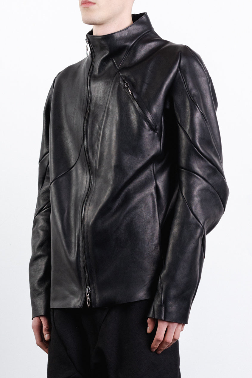 DISTORTION SHORT WIDE JACKET