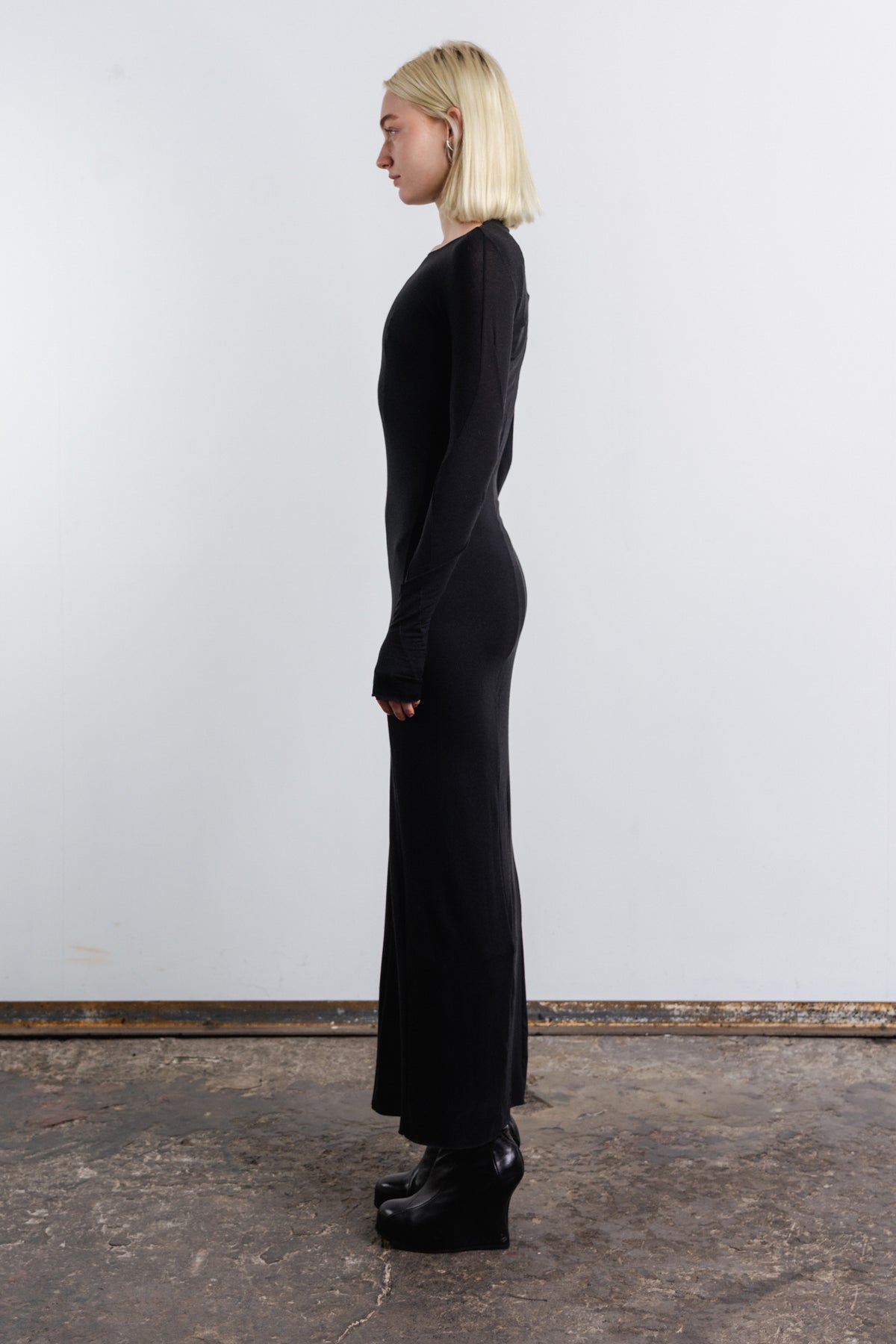 DISTORTION ANKLE DRESS