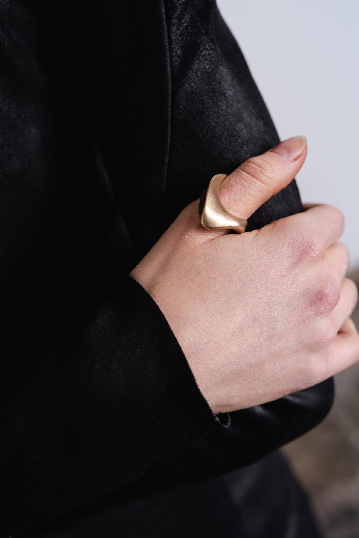 LIQUID RING 2 BRONZE