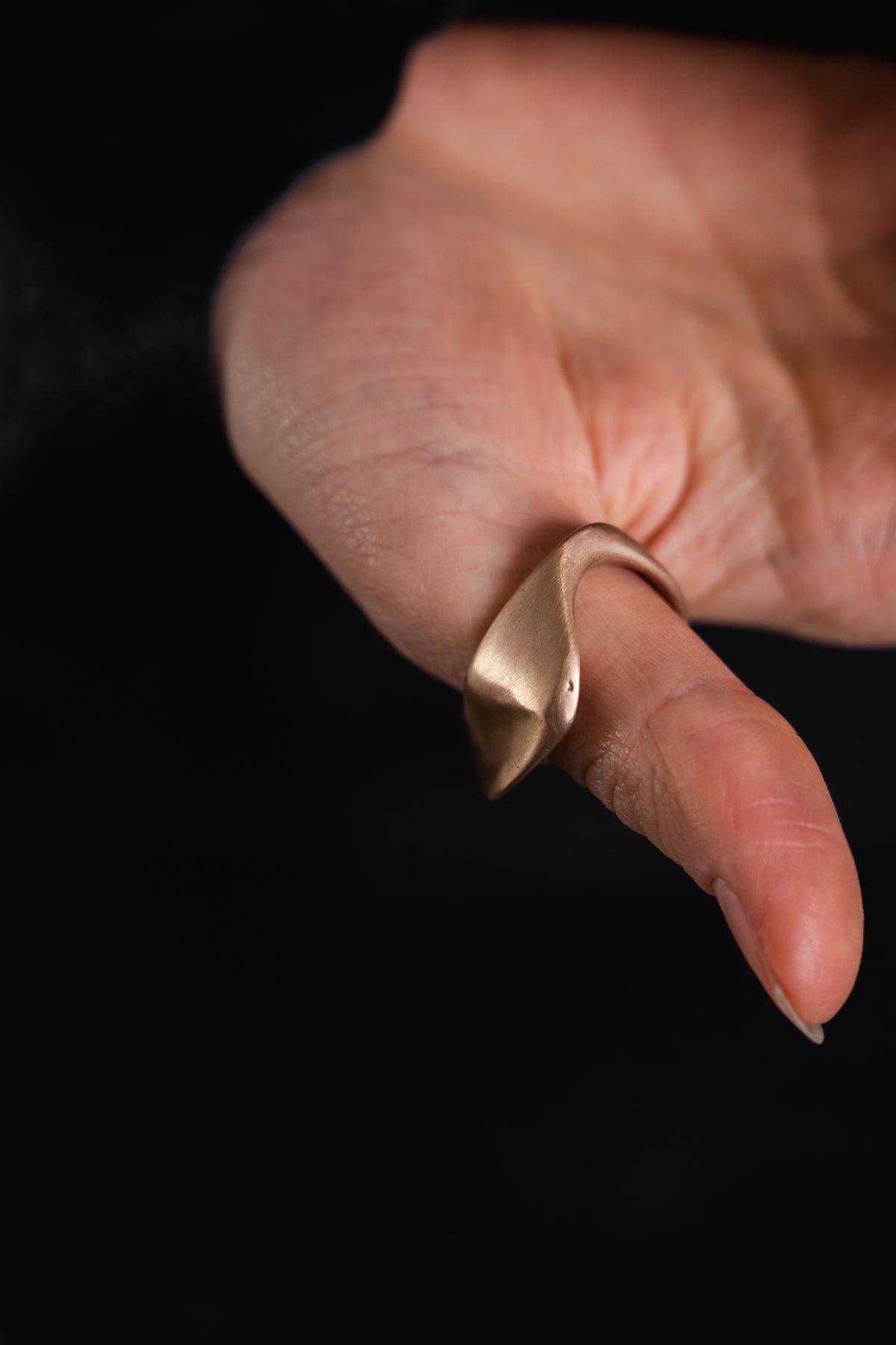 LIQUID RING 2 BRONZE