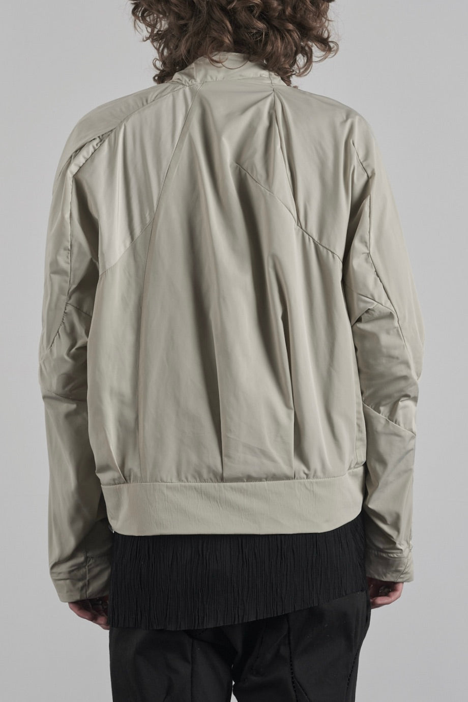 DISTORTION MAXI BOMBER JACKET – Jacket, LEON EMANUEL BLANCK