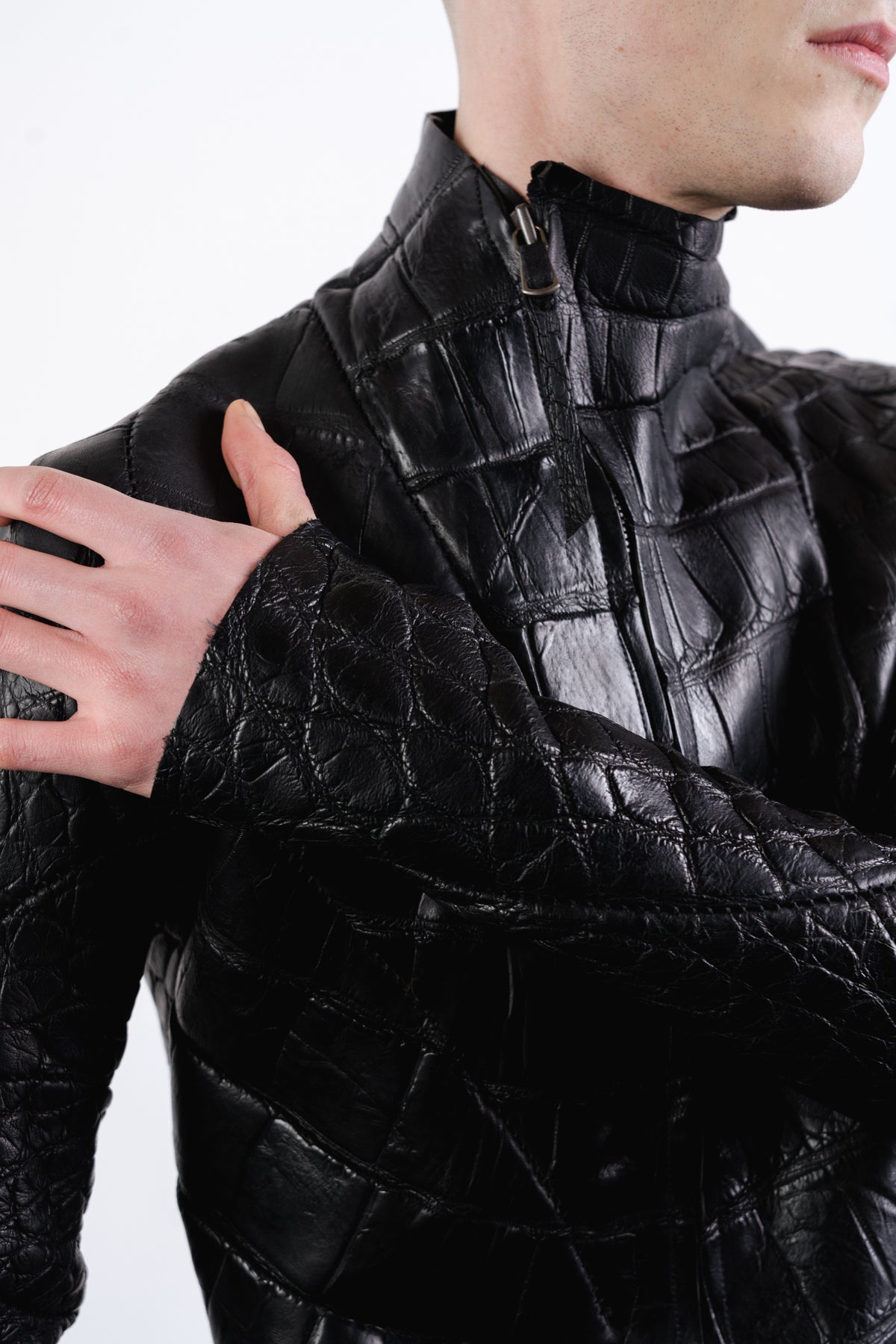 DISTORTION AVIATOR JACKET