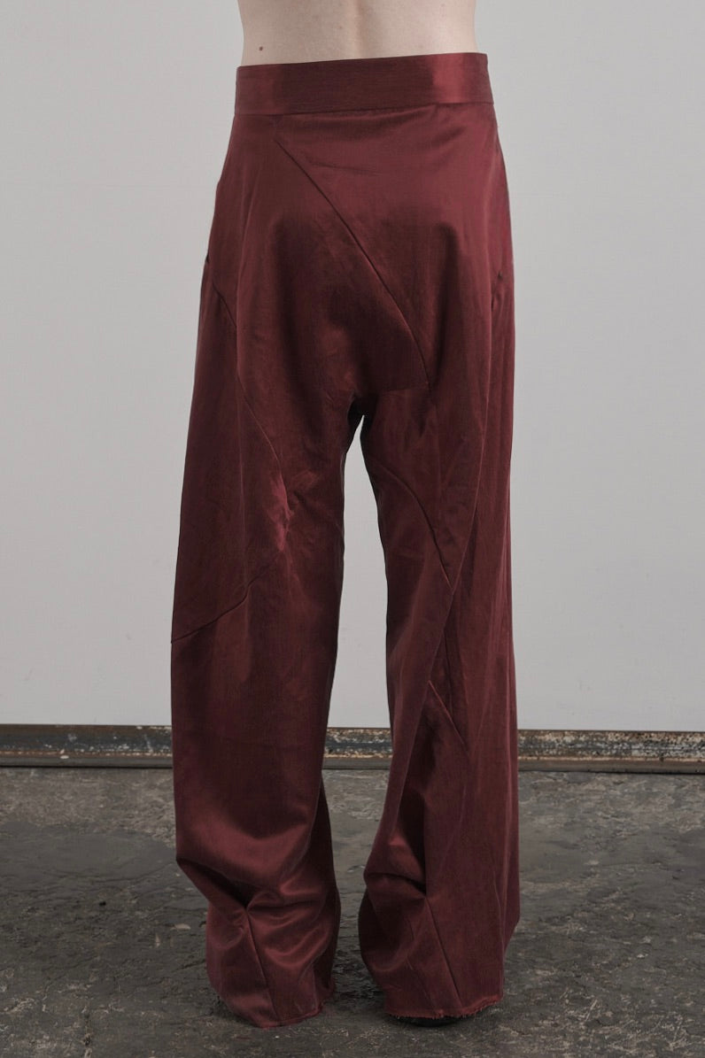 DISTORTION HIGH WAIST FOLD PANTS – Pants, LEON EMANUEL BLANCK