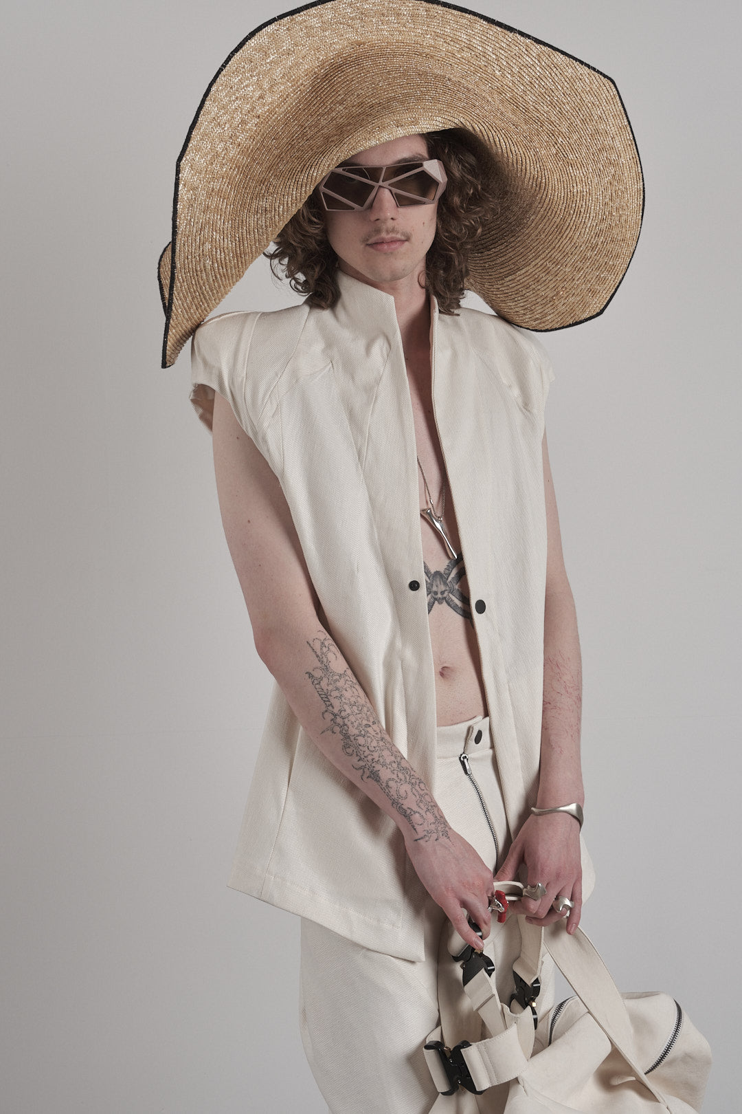FORCED POWER SHOULDER BLAZER – Blazer, LEON EMANUEL BLANCK