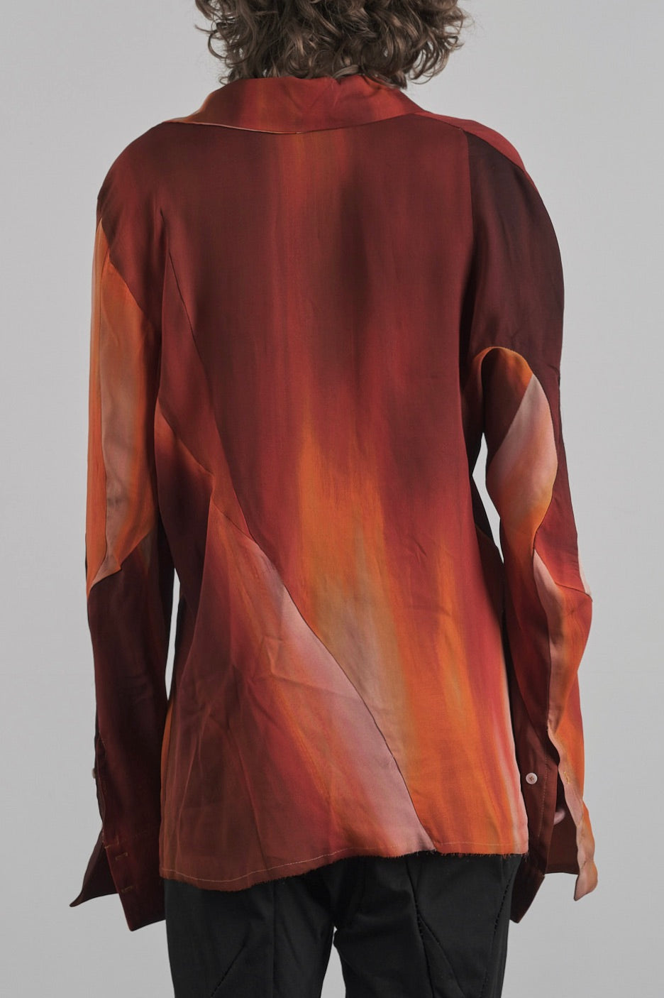 DISTORTION BUTTON DOWN SHIRT – Shirt, LEON EMANUEL BLANCK