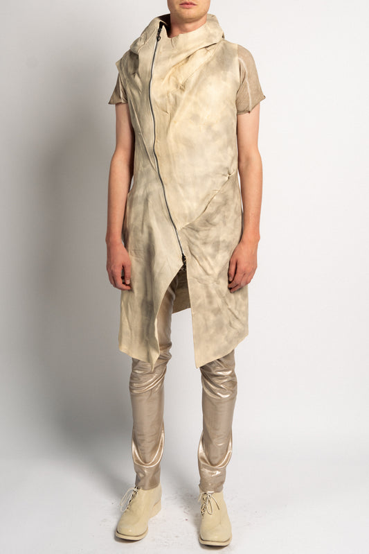 DISTORTION CURVED HOODED VEST