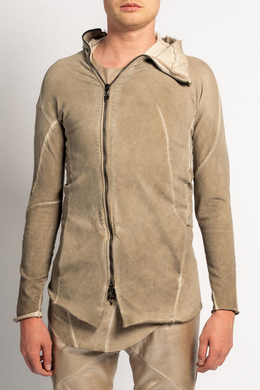 DISTORTION HOODIE ZIPPED