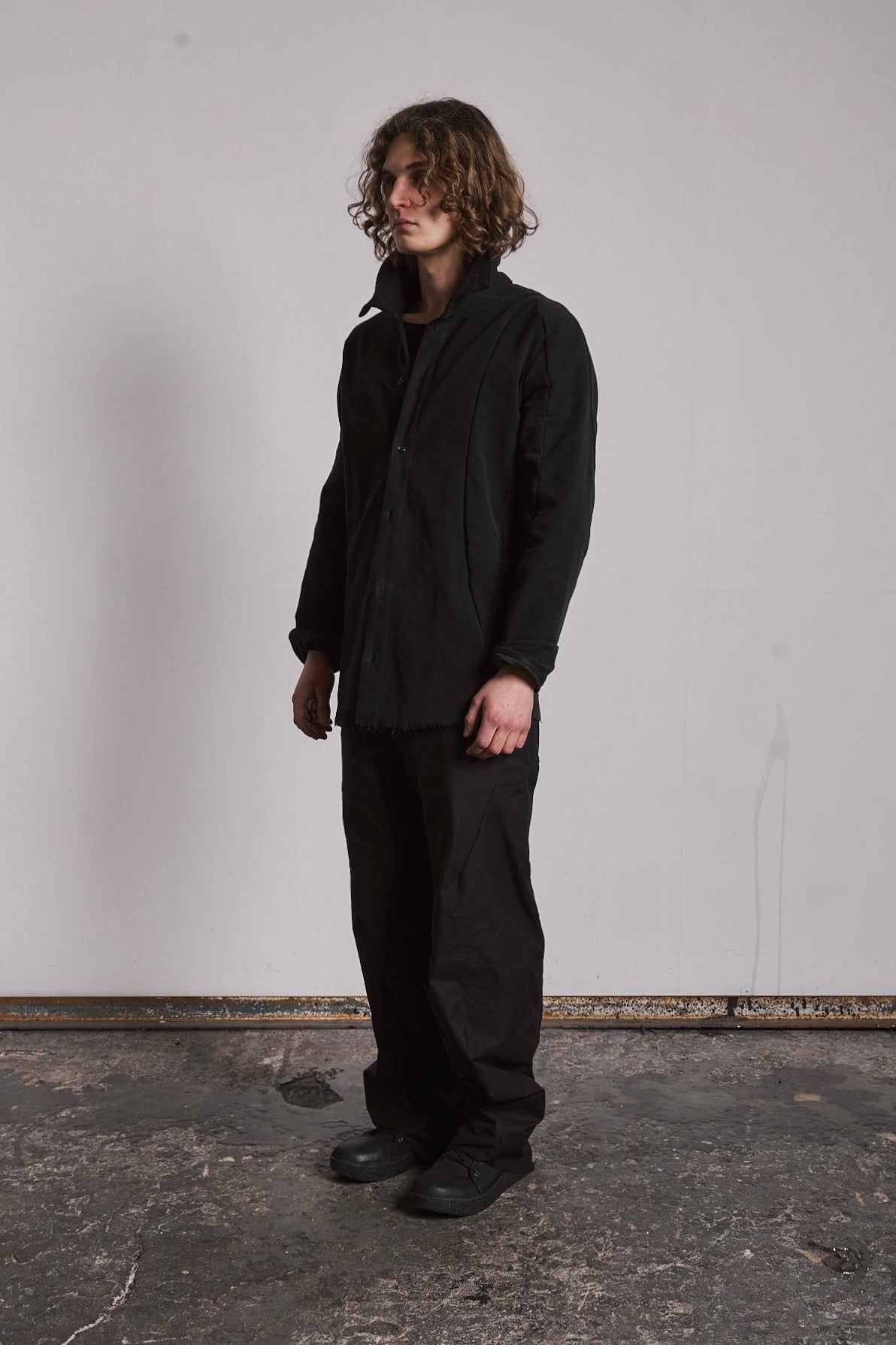 LEB HIGH COLLAR SHIRT