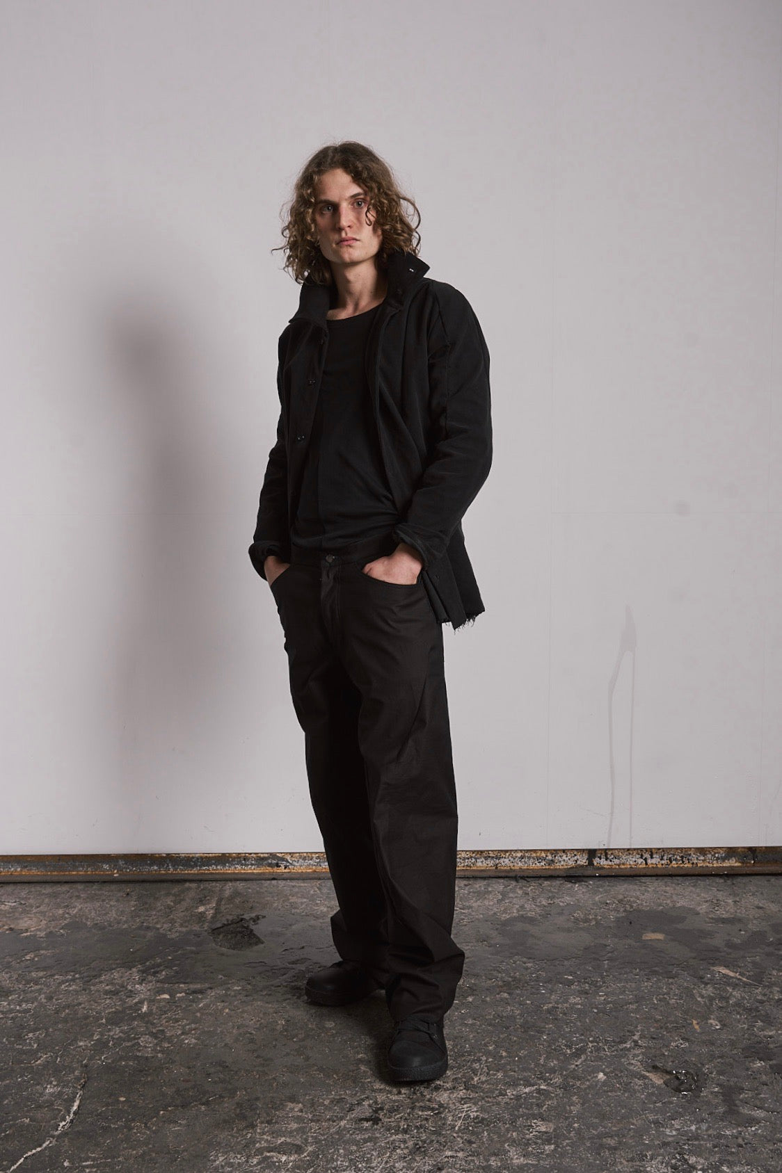 LEB HIGH COLLAR SHIRT