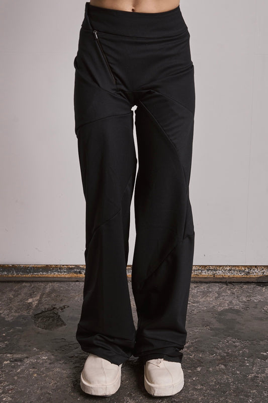 DISTORTION WIDE LEG PANTS