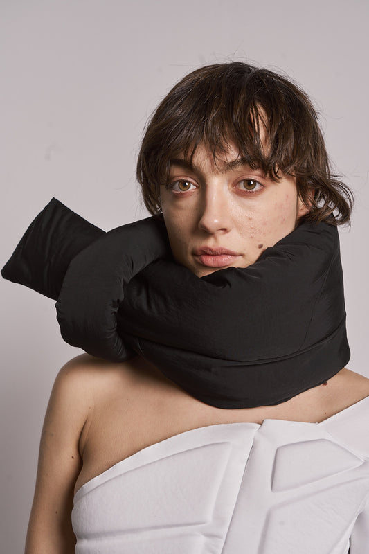 DISTORTION LOOP SCARF