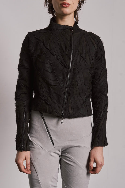 DISTORTION BOMBER JACKET