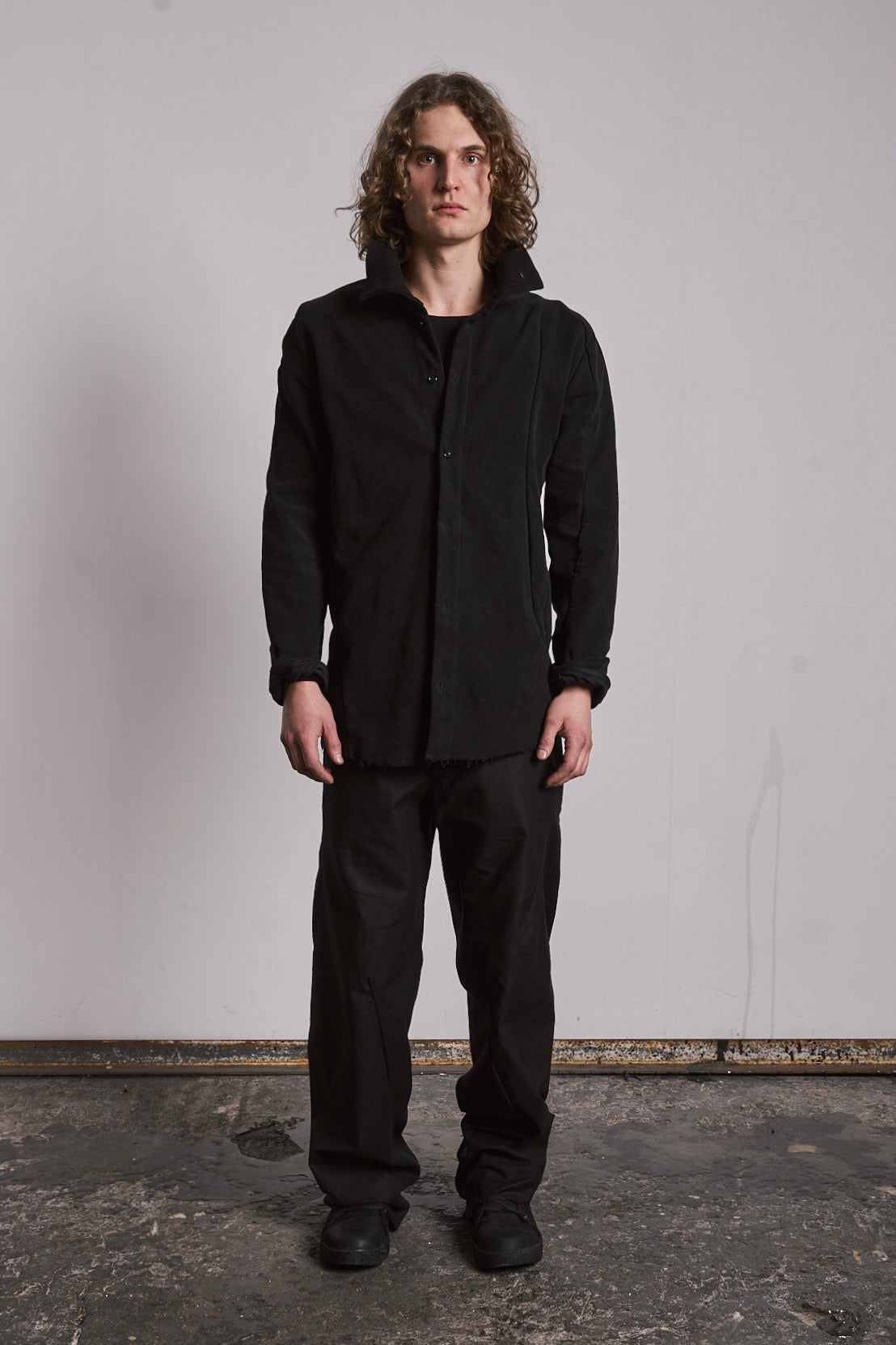 LEB HIGH COLLAR SHIRT