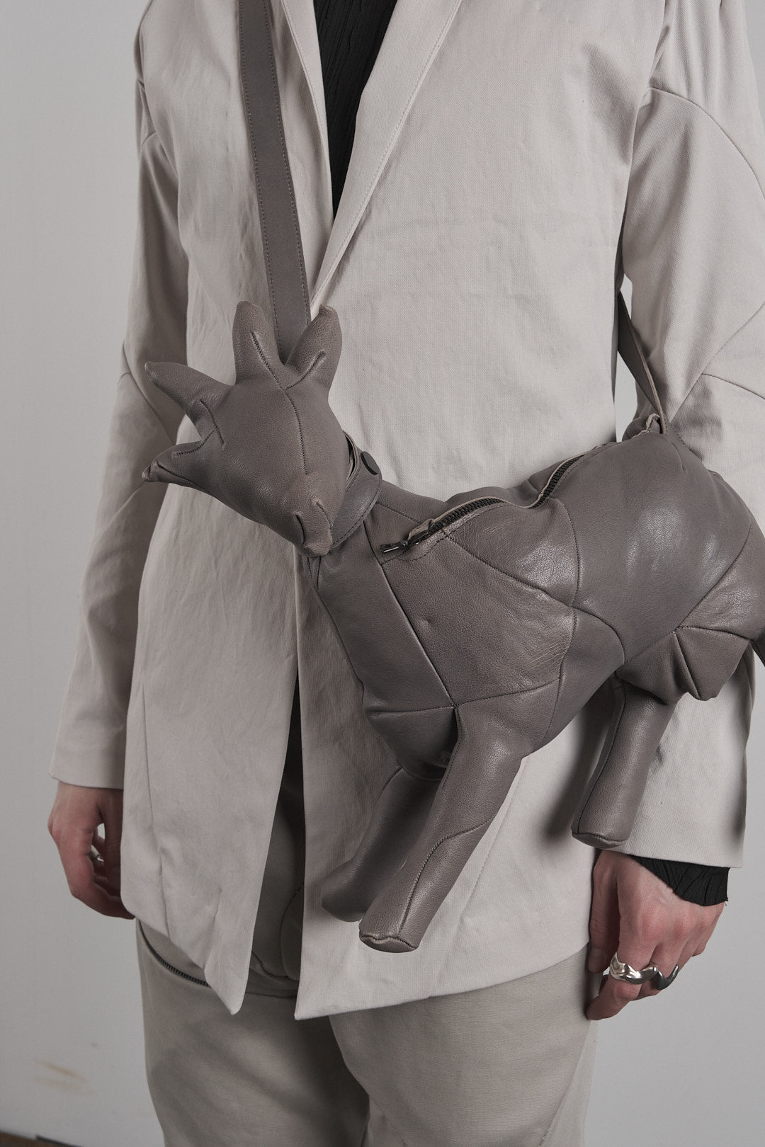 DISTORTION GOAT BAG – Bag, LEON EMANUEL BLANCK