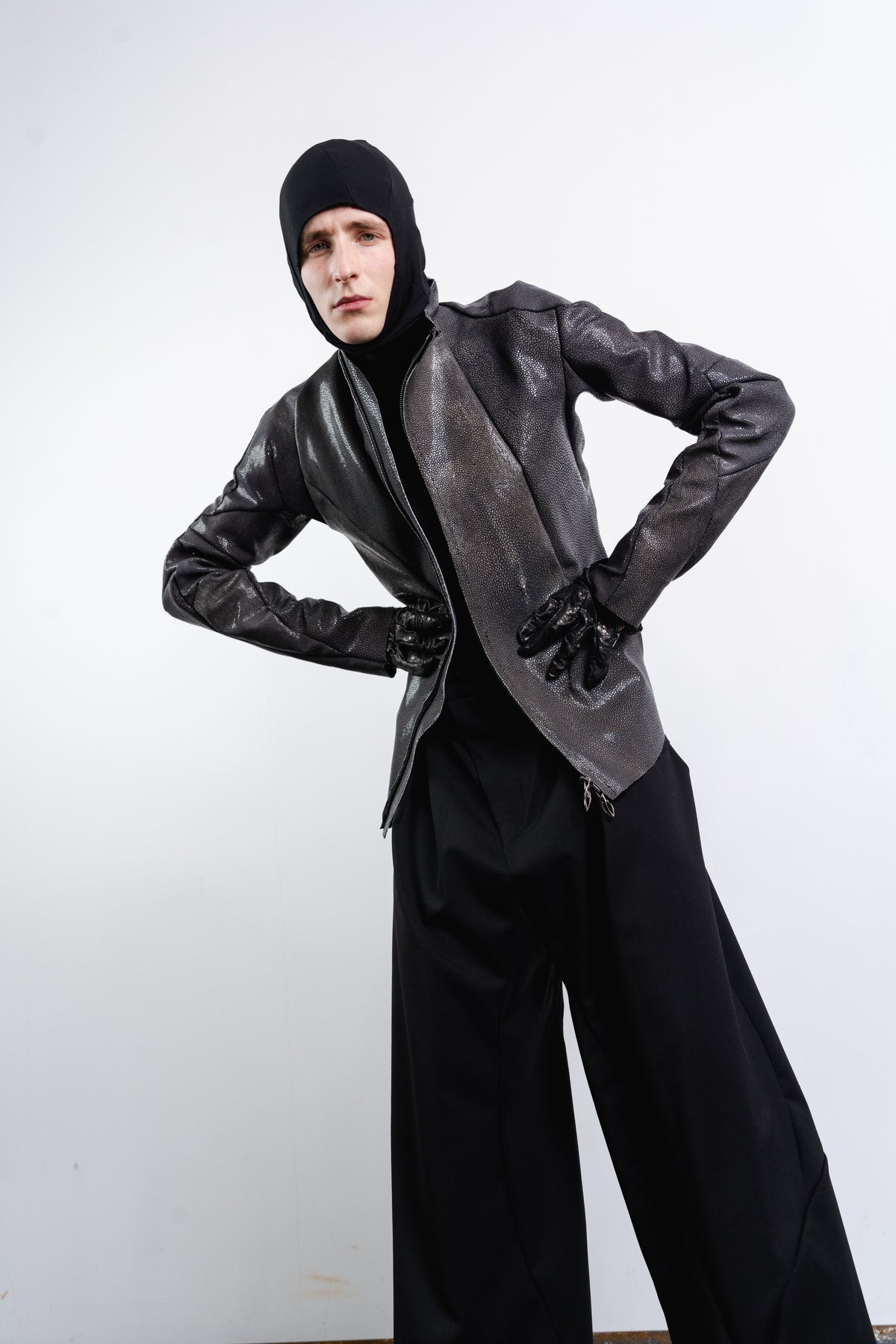 DISTORTION AVIATOR JACKET