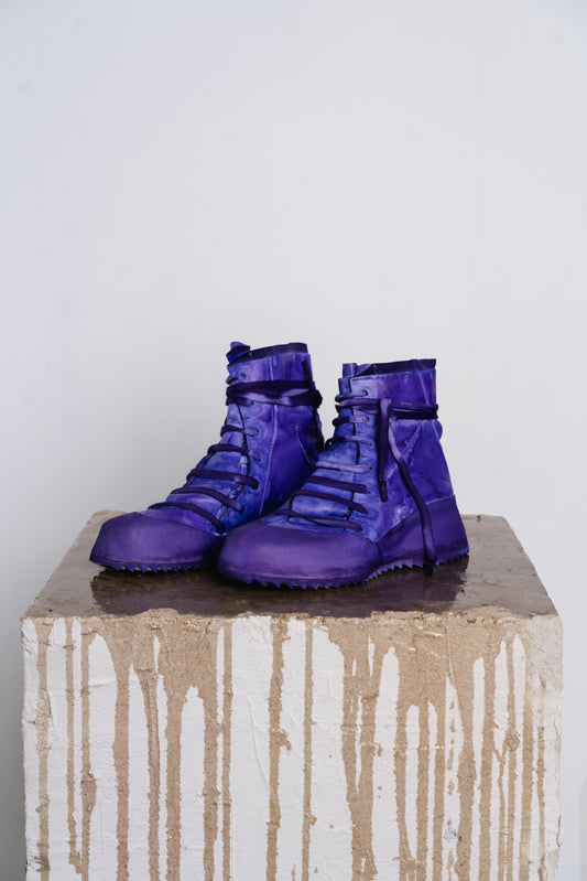 DISTORTION FEATHERWEIGHT HIGH TOP SNEAKER SHARK TOOTH