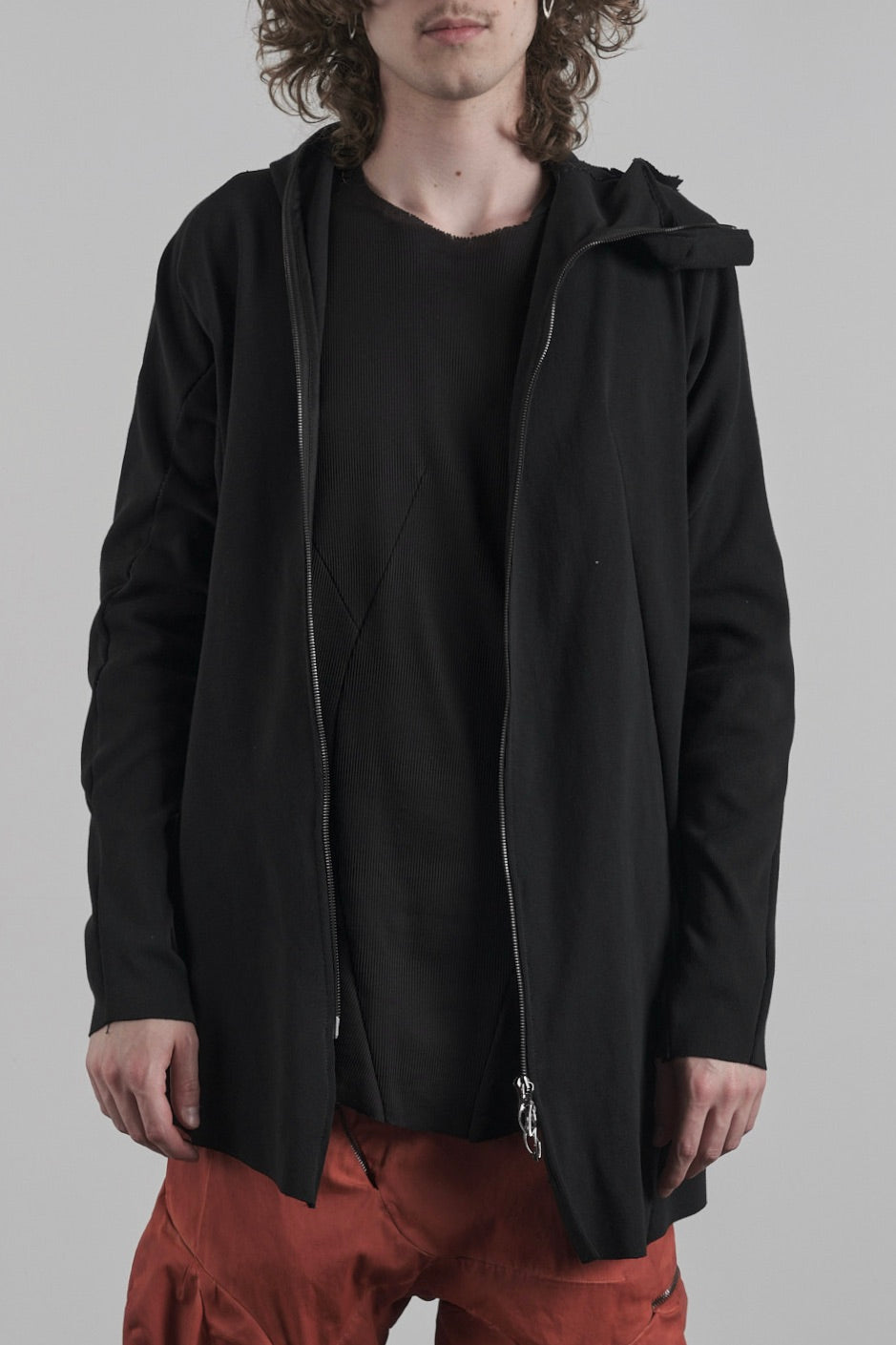 DISTORTION HOODIE ZIPPED – Hoodie, LEON EMANUEL BLANCK