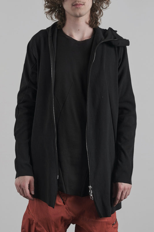 DISTORTION HOODIE ZIPPED – Hoodie, LEON EMANUEL BLANCK