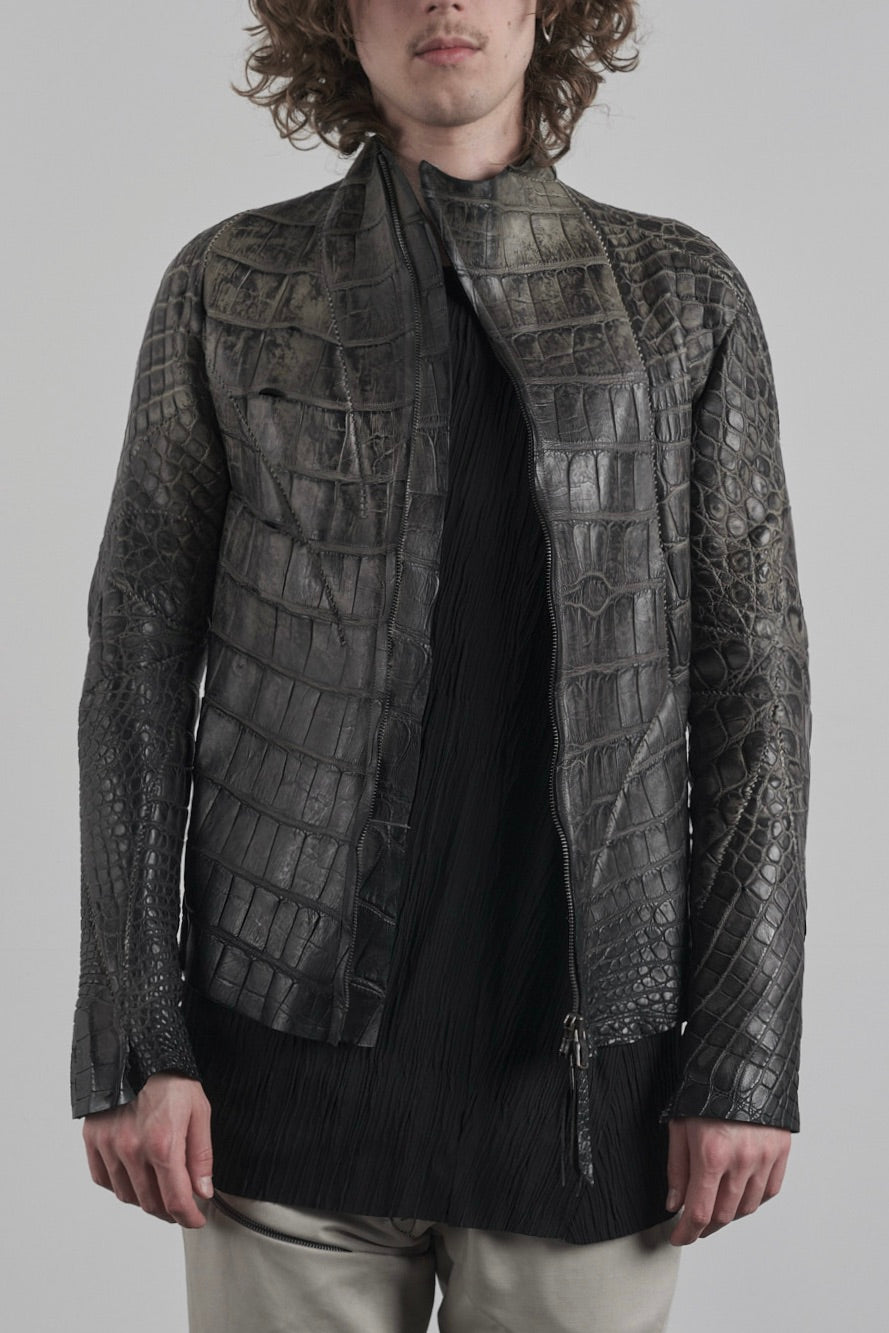 DISTORTION AVIATOR JACKET – Jacket, LEON EMANUEL BLANCK